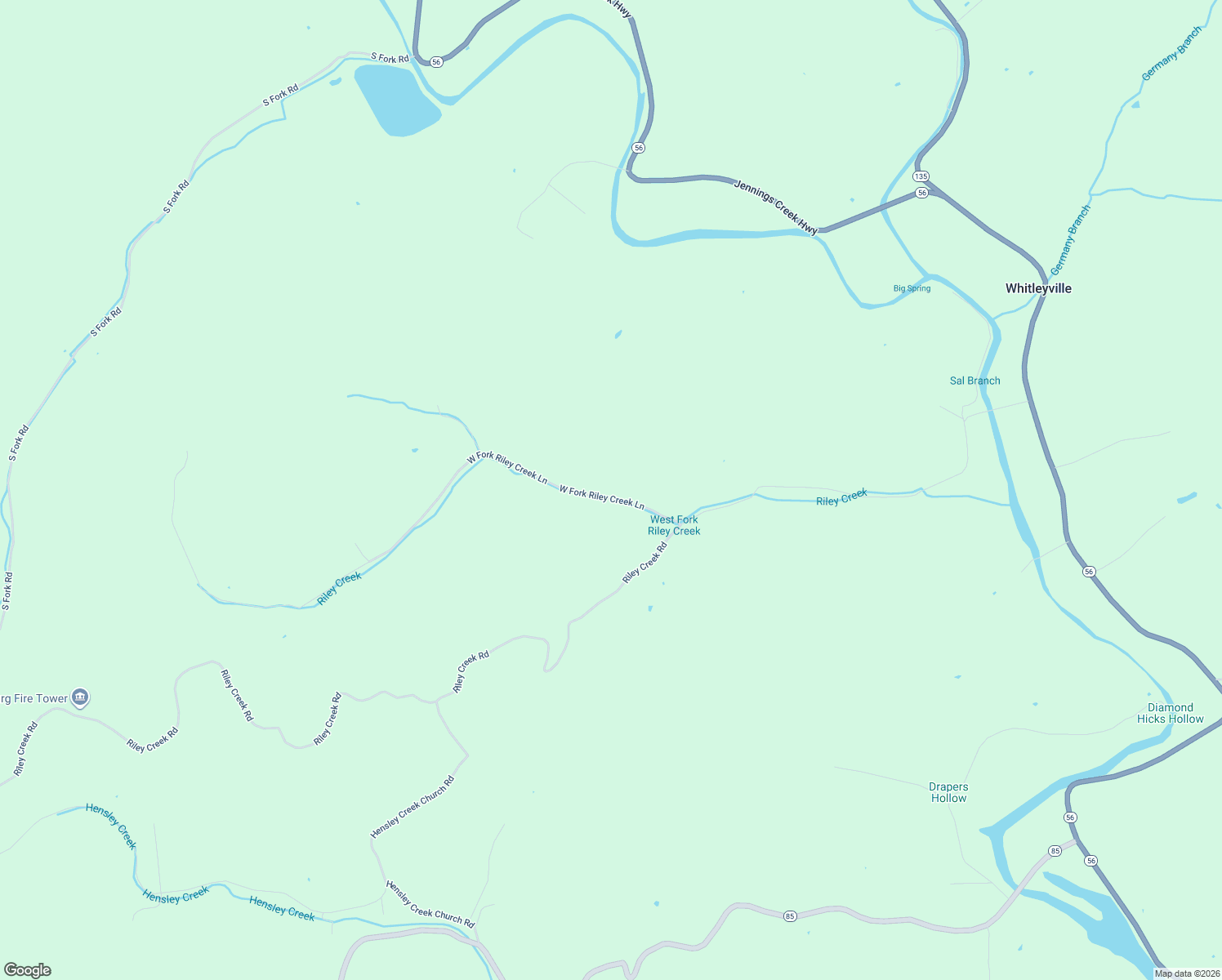 map of restaurants, bars, coffee shops, grocery stores, and more near 212 West Fork Riley Creek Lane in Whitleyville