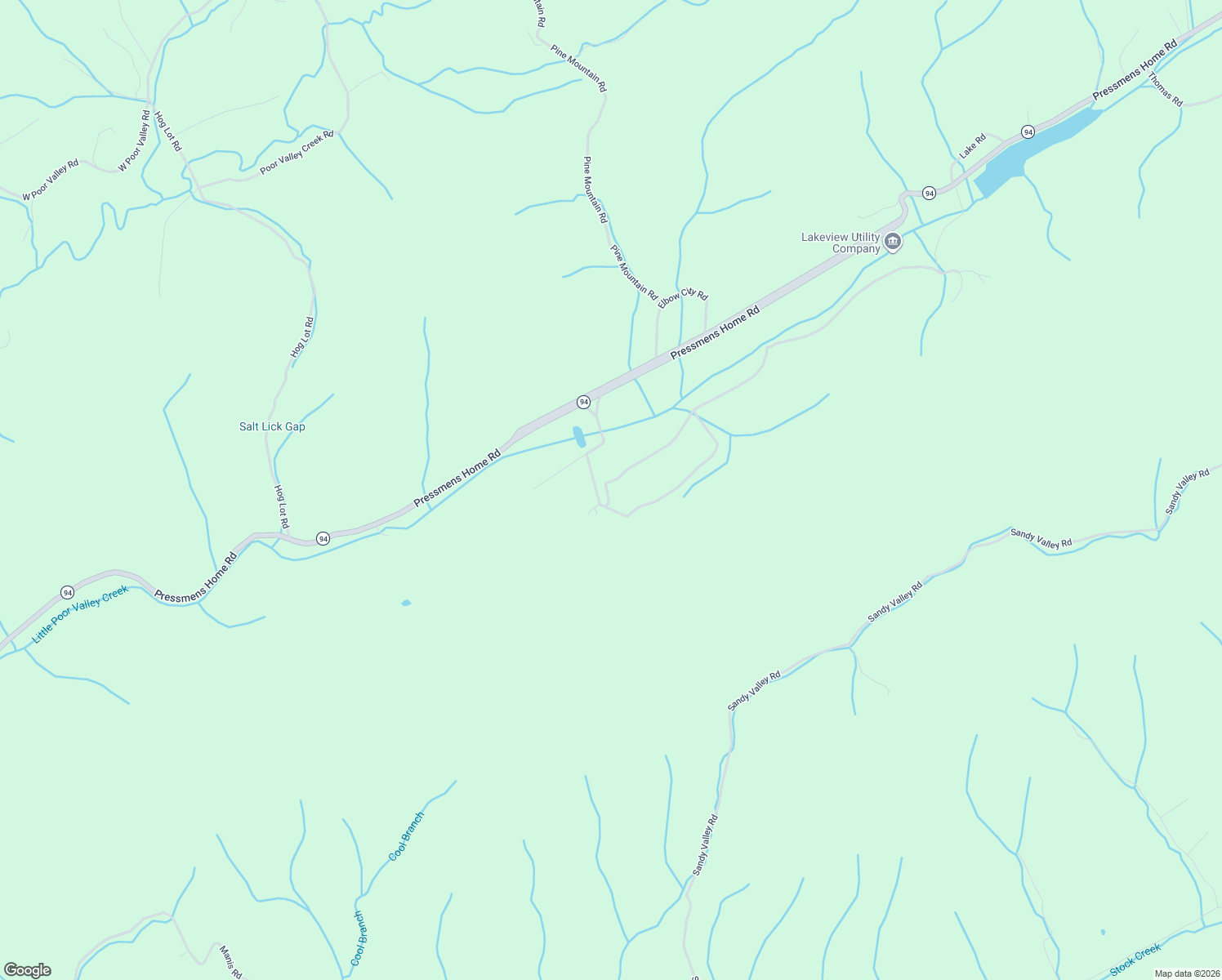 map of restaurants, bars, coffee shops, grocery stores, and more near 190 Golf Course Road in Rogersville
