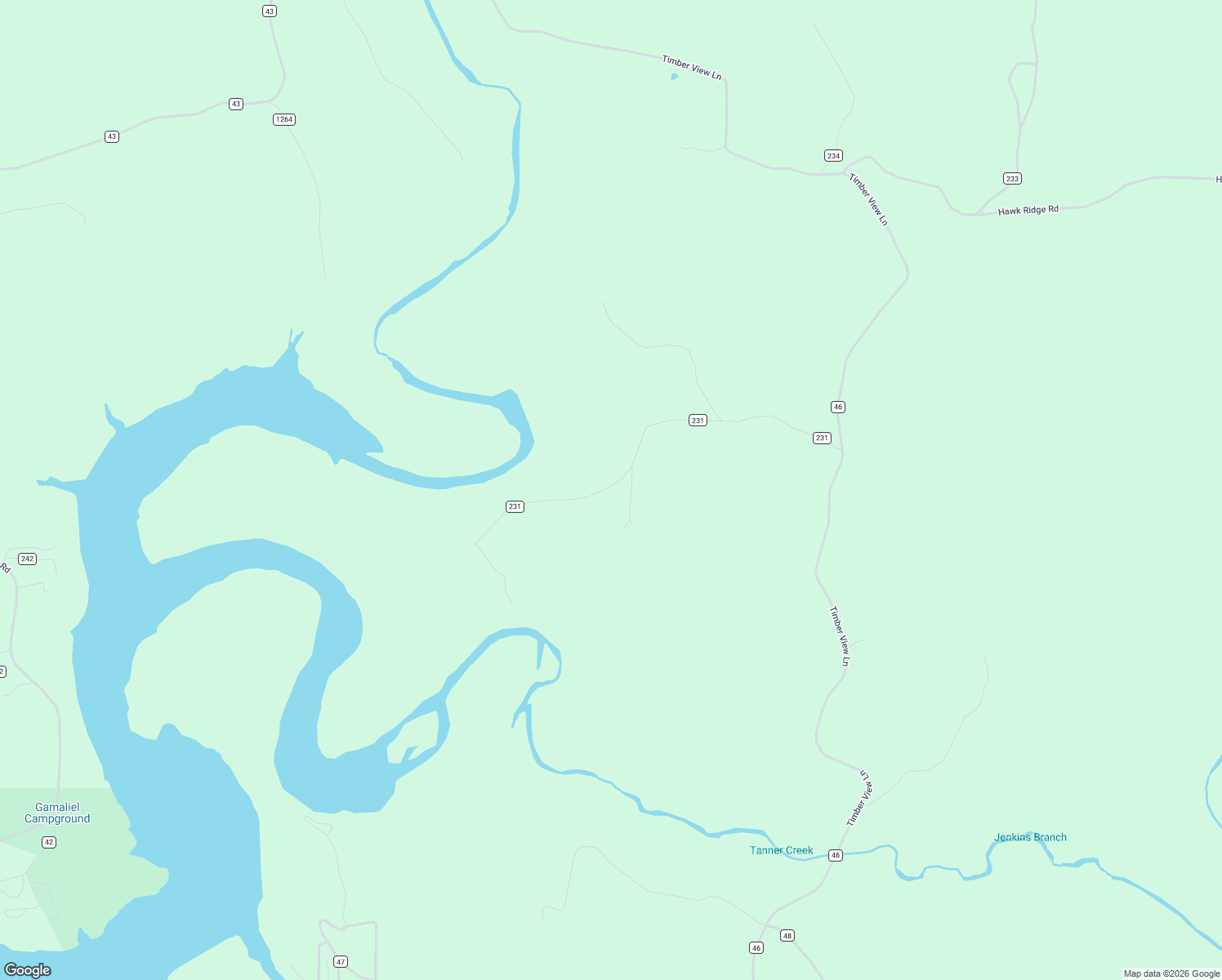 map of restaurants, bars, coffee shops, grocery stores, and more near 829 County Road 231 in Henderson