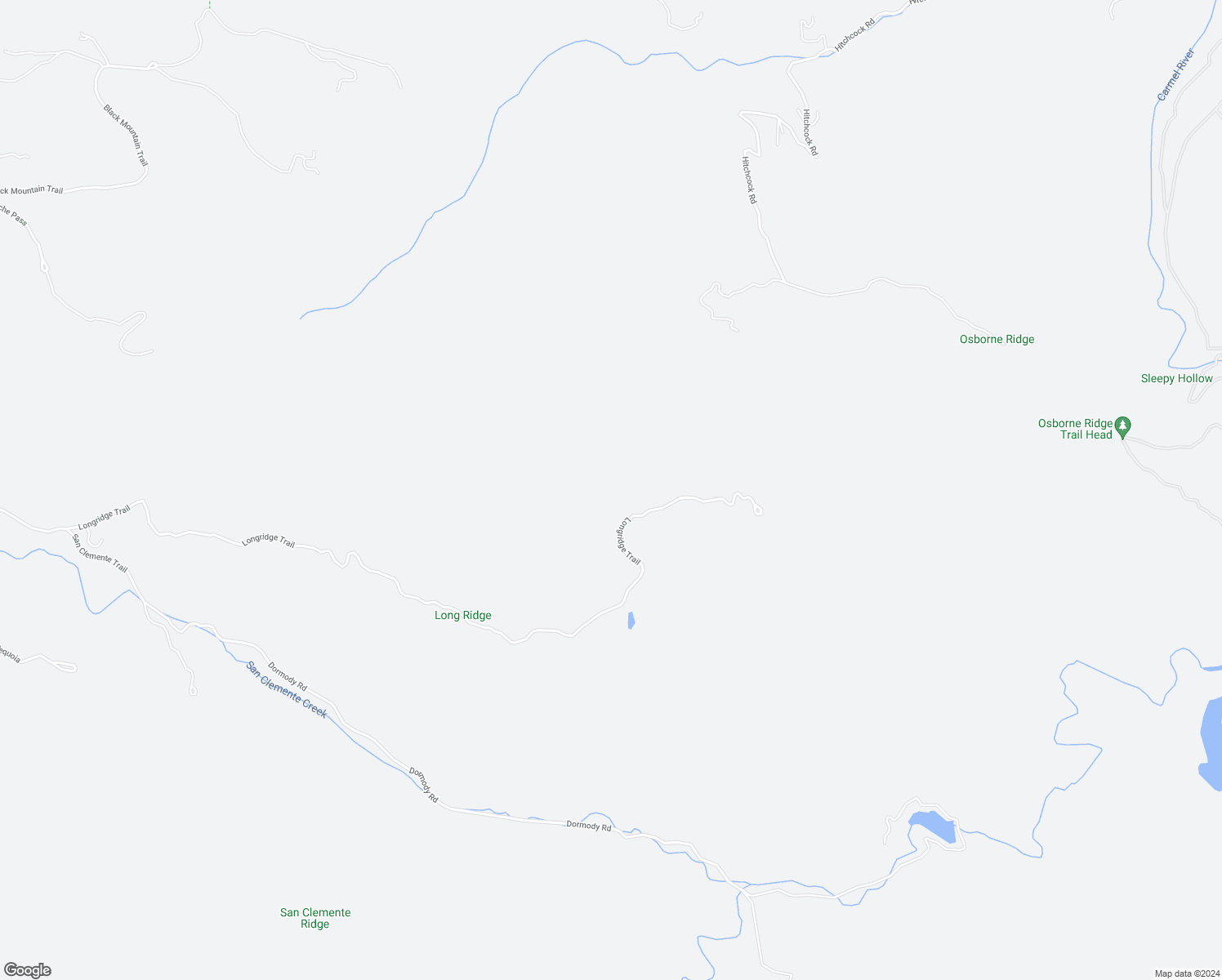 map of restaurants, bars, coffee shops, grocery stores, and more near 21 Longridge Trail in Carmel-by-the-Sea