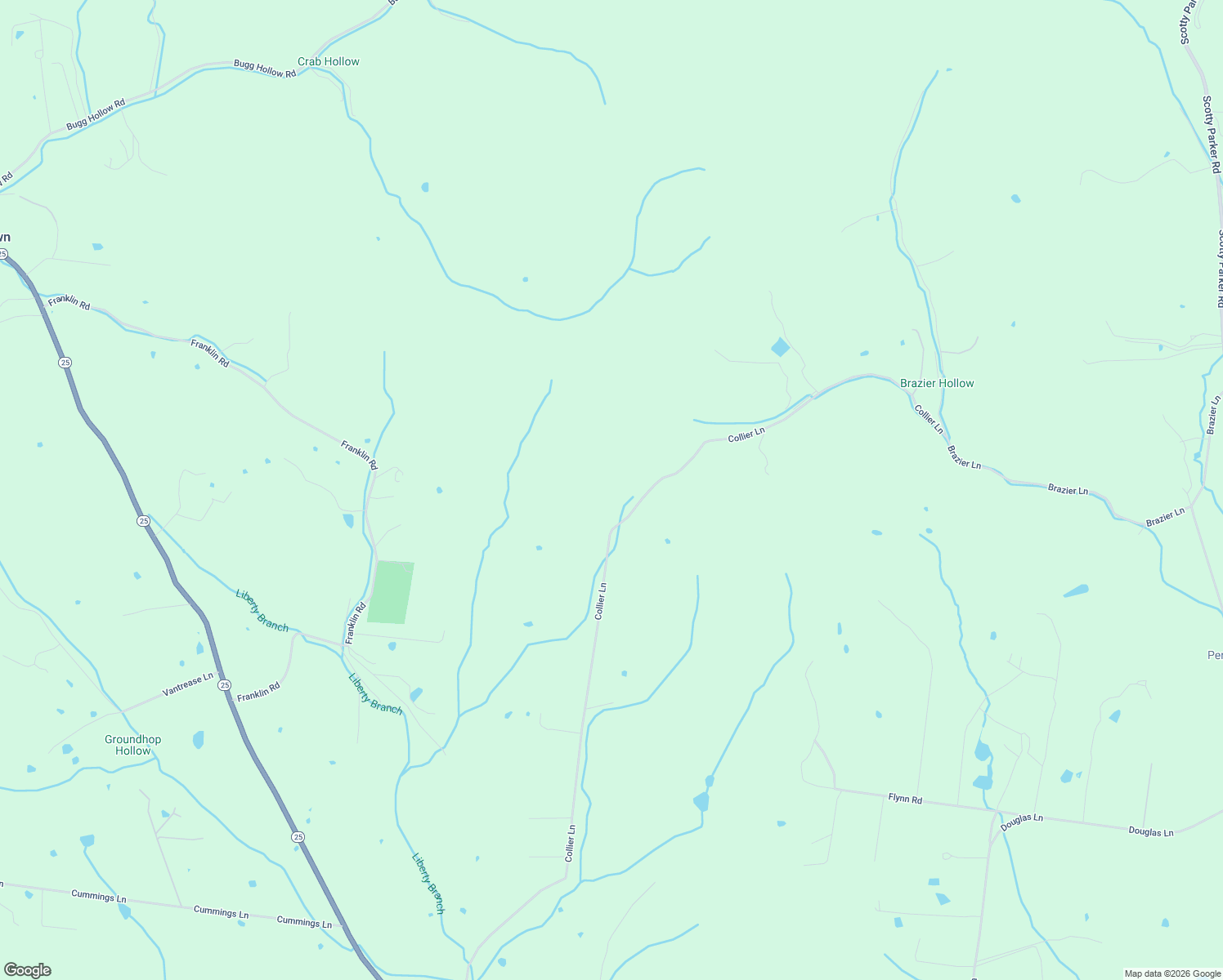 map of restaurants, bars, coffee shops, grocery stores, and more near 401 Collier Lane in Gallatin
