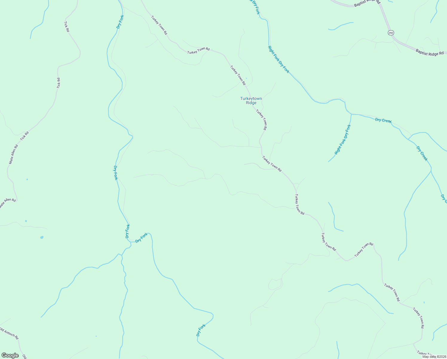 map of restaurants, bars, coffee shops, grocery stores, and more near Benton Tidwell Rd in Clay County