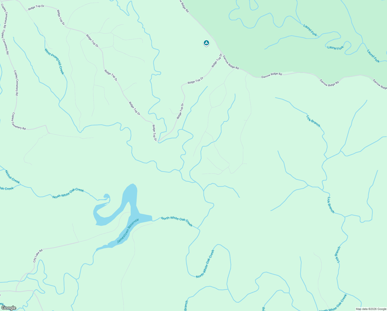 map of restaurants, bars, coffee shops, grocery stores, and more near 759 Rockview Road in Jamestown