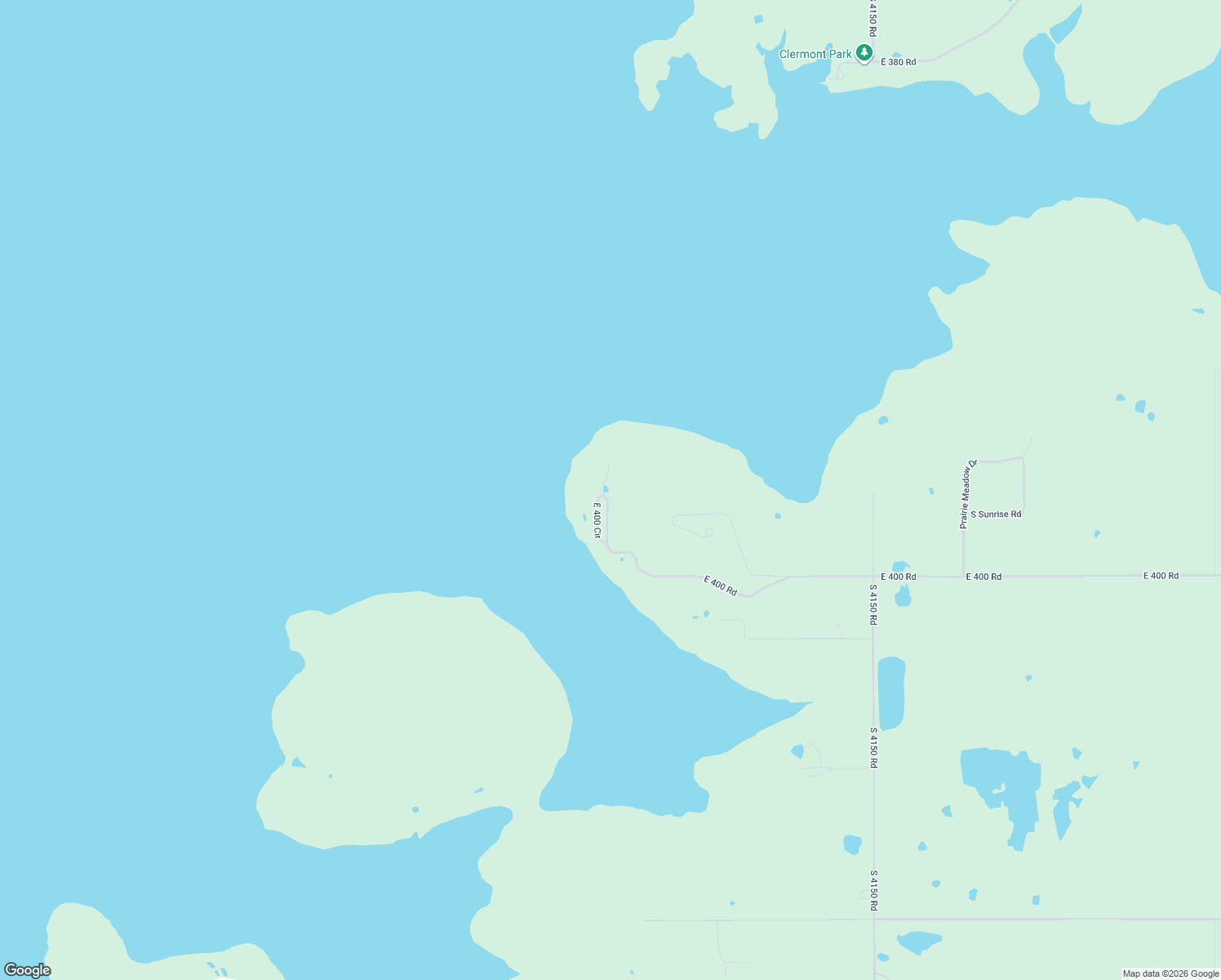 map of restaurants, bars, coffee shops, grocery stores, and more near 11091 East 400 Circle in Claremore