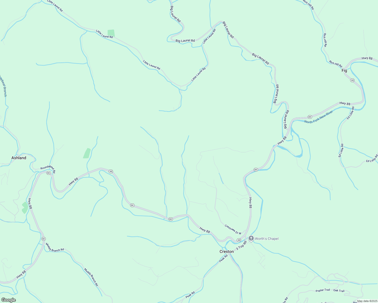 map of restaurants, bars, coffee shops, grocery stores, and more near 800 Doctor Robinson Road in Creston
