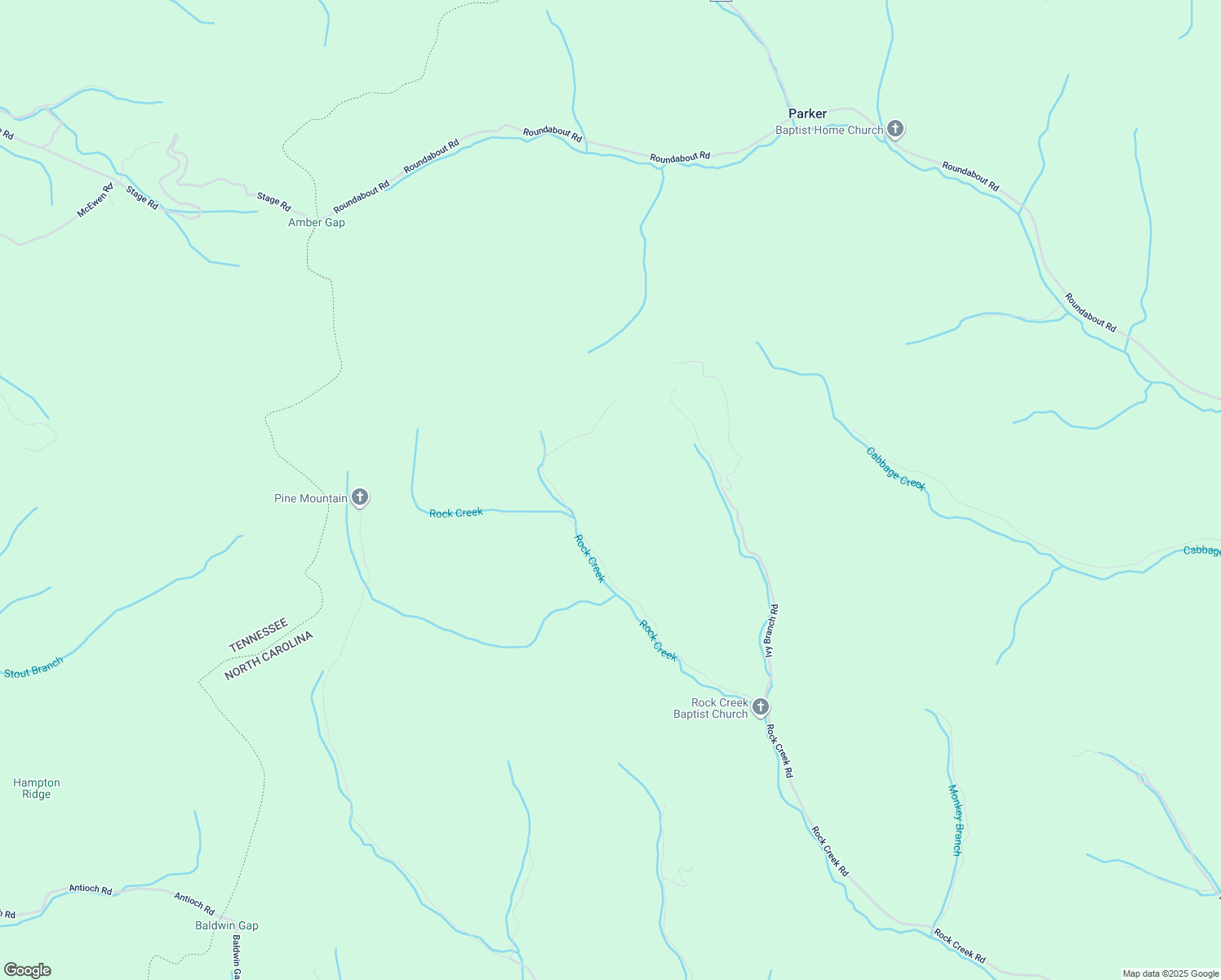 map of restaurants, bars, coffee shops, grocery stores, and more near 2708 Rock Creek Road in Creston