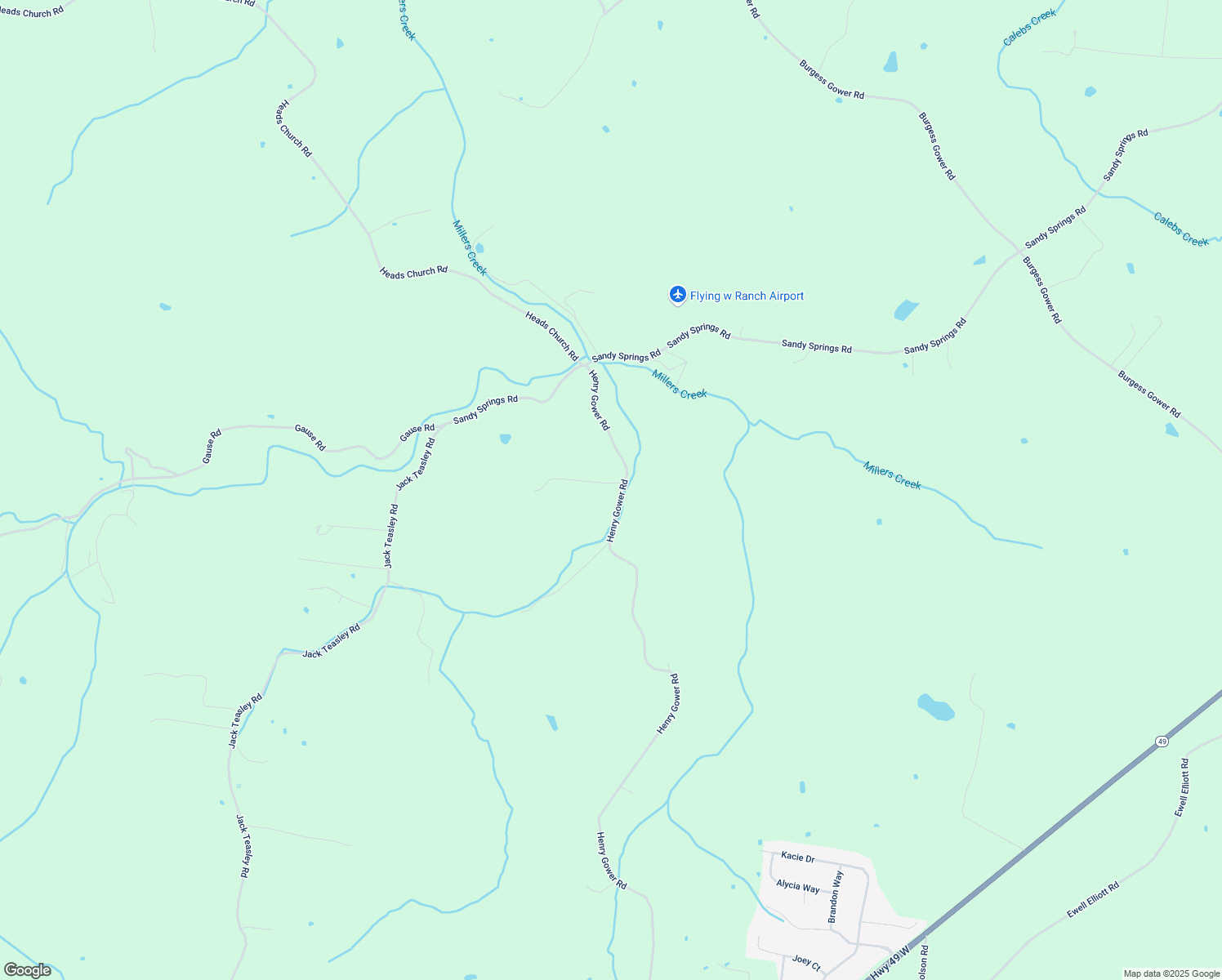 map of restaurants, bars, coffee shops, grocery stores, and more near 2754 Henry Gower Road in Pleasant View