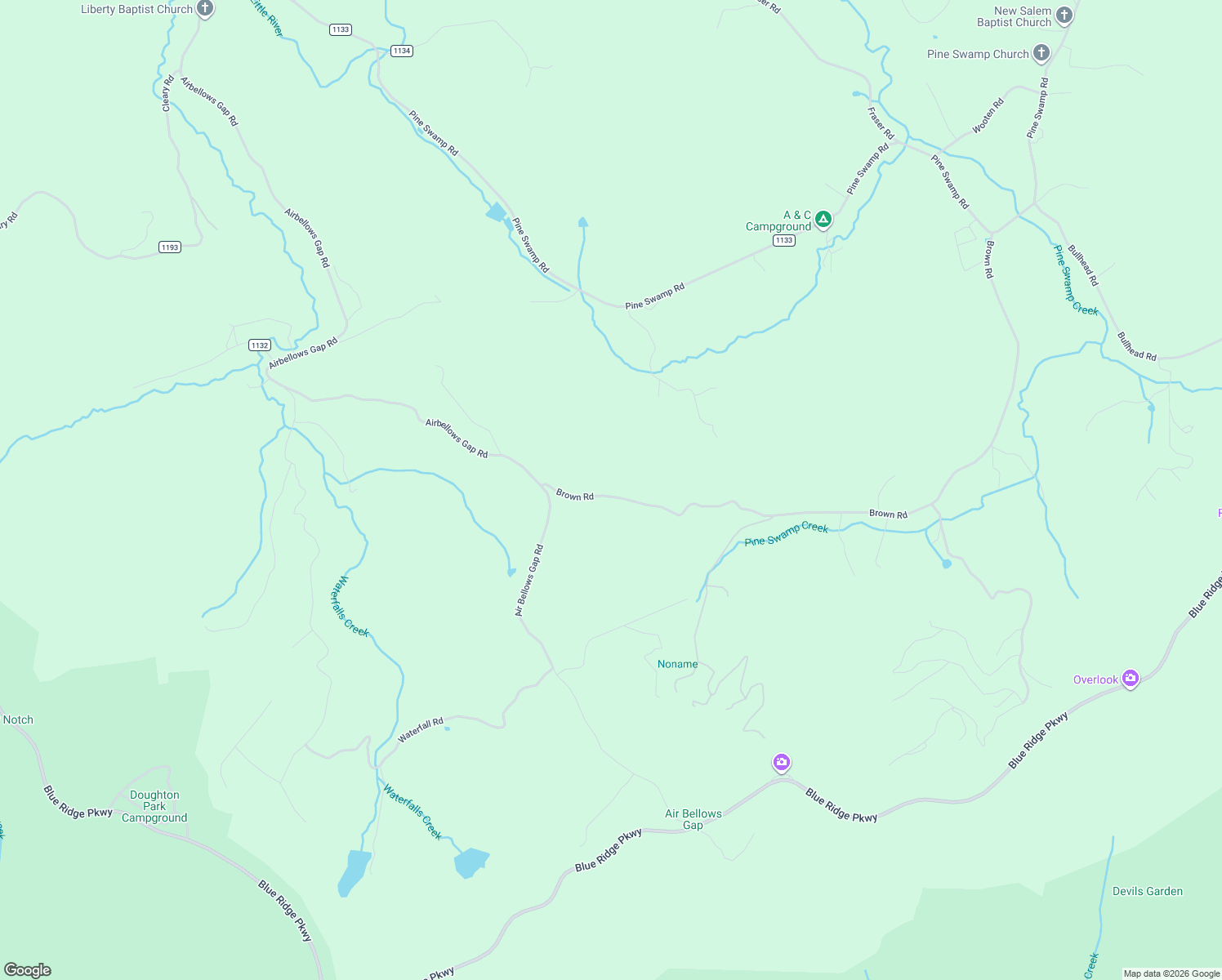 map of restaurants, bars, coffee shops, grocery stores, and more near 1902 Brown Road in Sparta