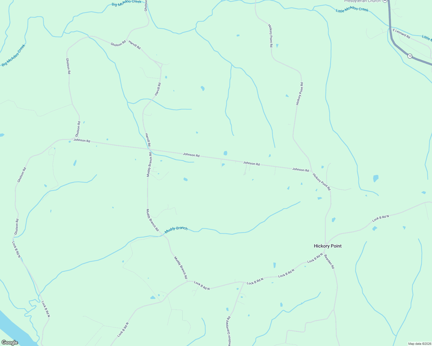 map of restaurants, bars, coffee shops, grocery stores, and more near 2280 Johnson Road in Clarksville