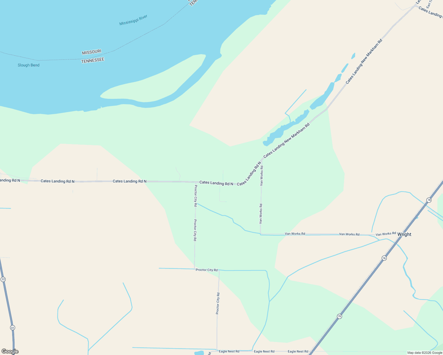 map of restaurants, bars, coffee shops, grocery stores, and more near 45 Arthur Marks Ln in Tiptonville