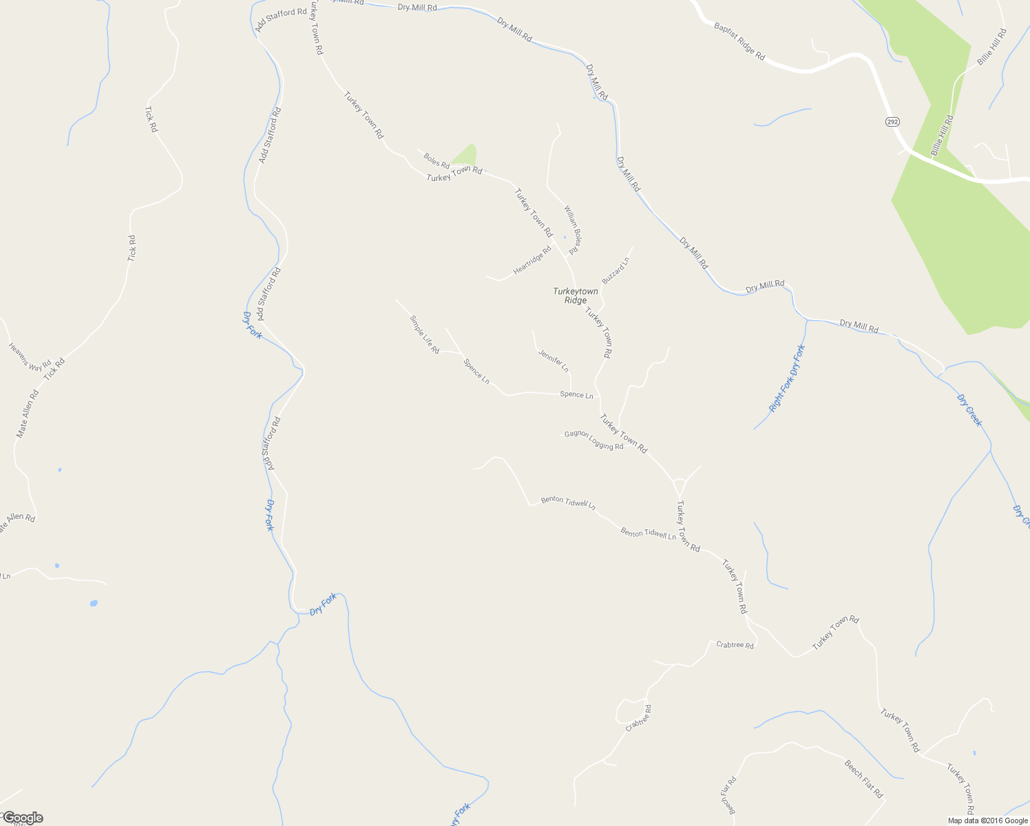 map of restaurants, bars, coffee shops, grocery stores, and more near 241 Spence Lane in Hilham