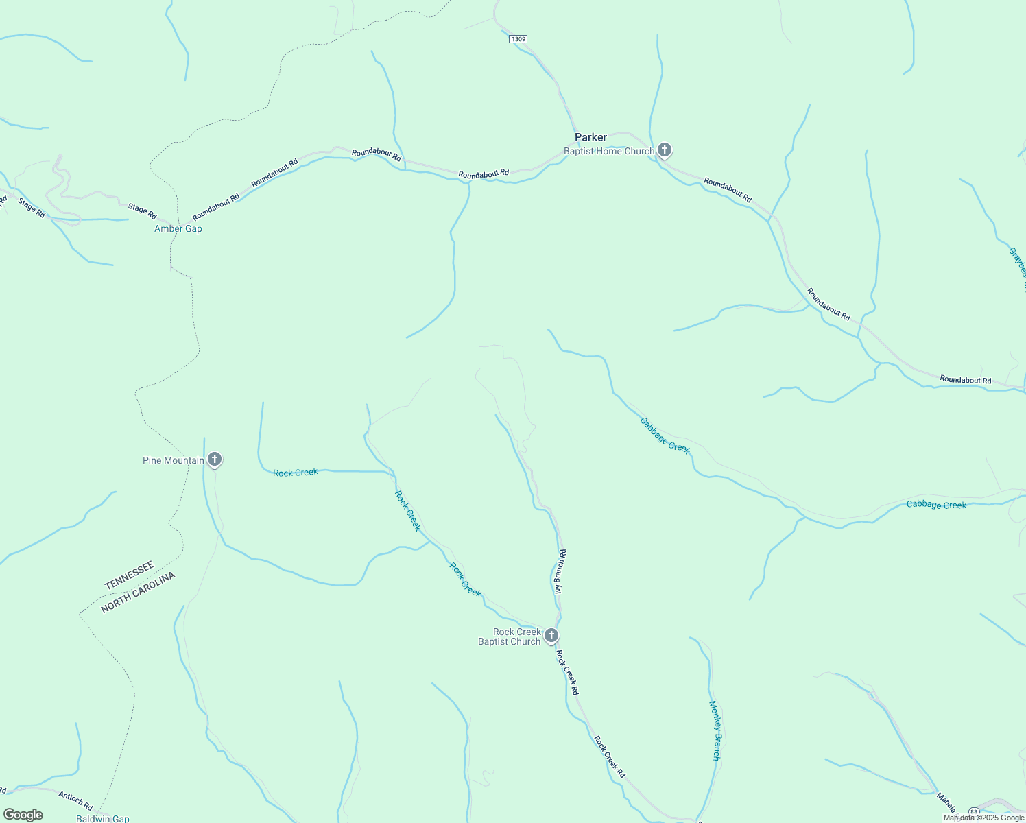map of restaurants, bars, coffee shops, grocery stores, and more near 898 Ivy Branch Road in Creston