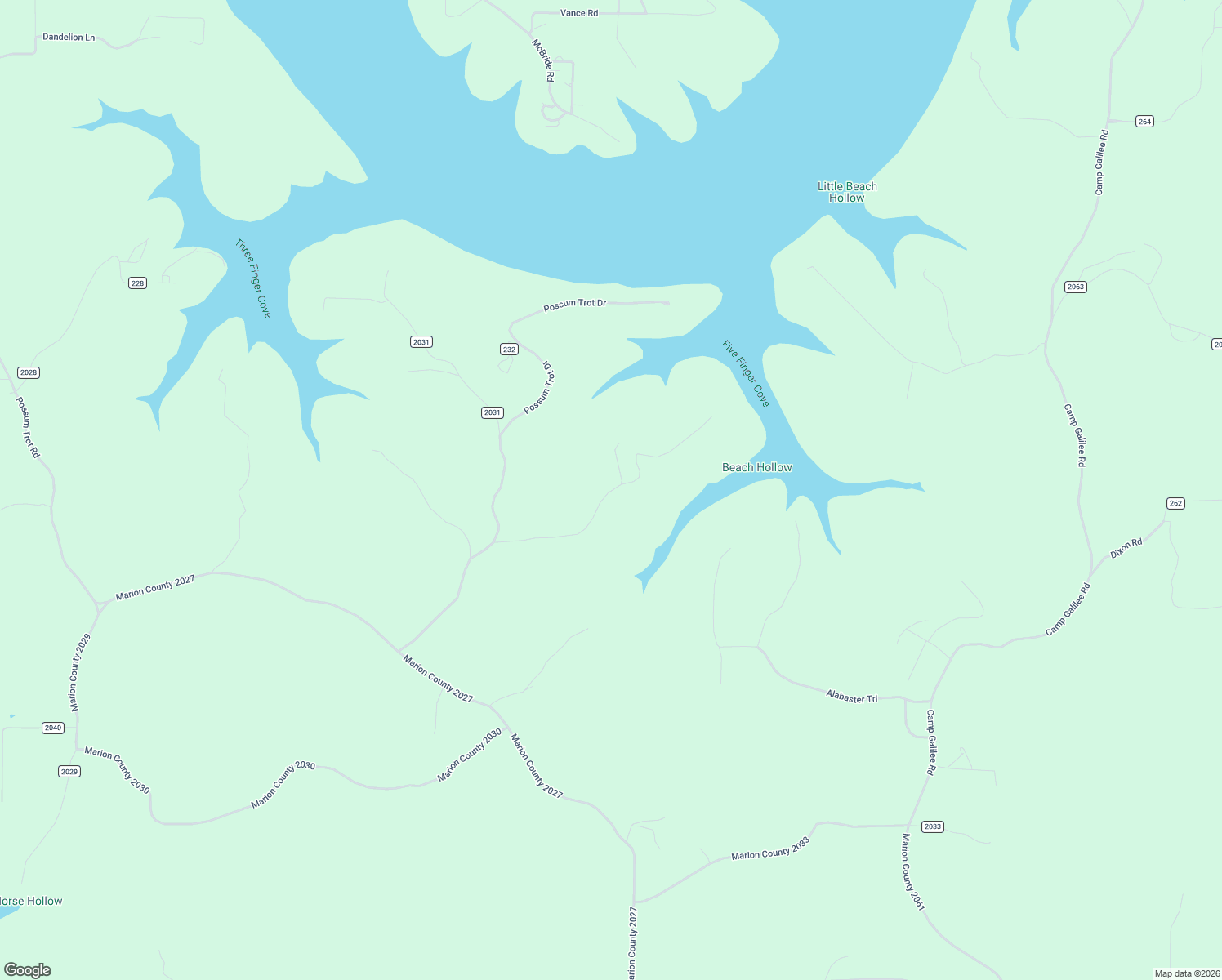 map of restaurants, bars, coffee shops, grocery stores, and more near Fossil Lane in Marion County