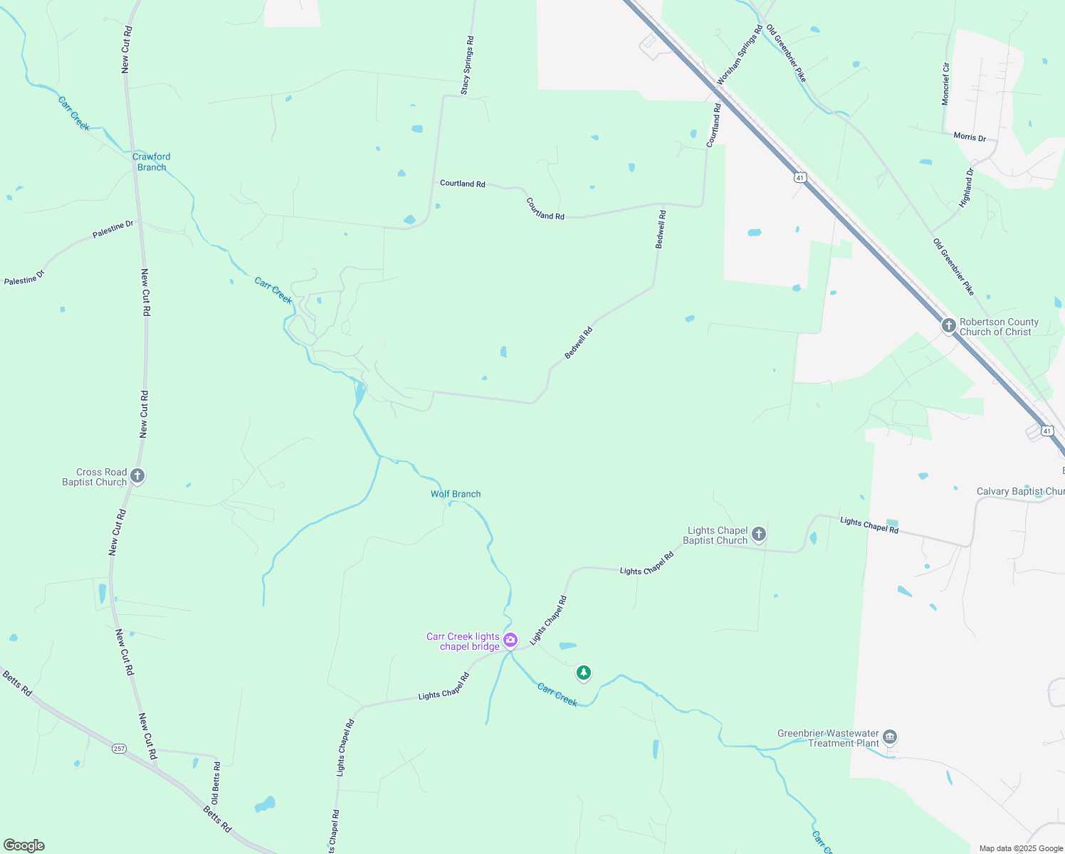 map of restaurants, bars, coffee shops, grocery stores, and more near 2805 Bedwell Road in Springfield