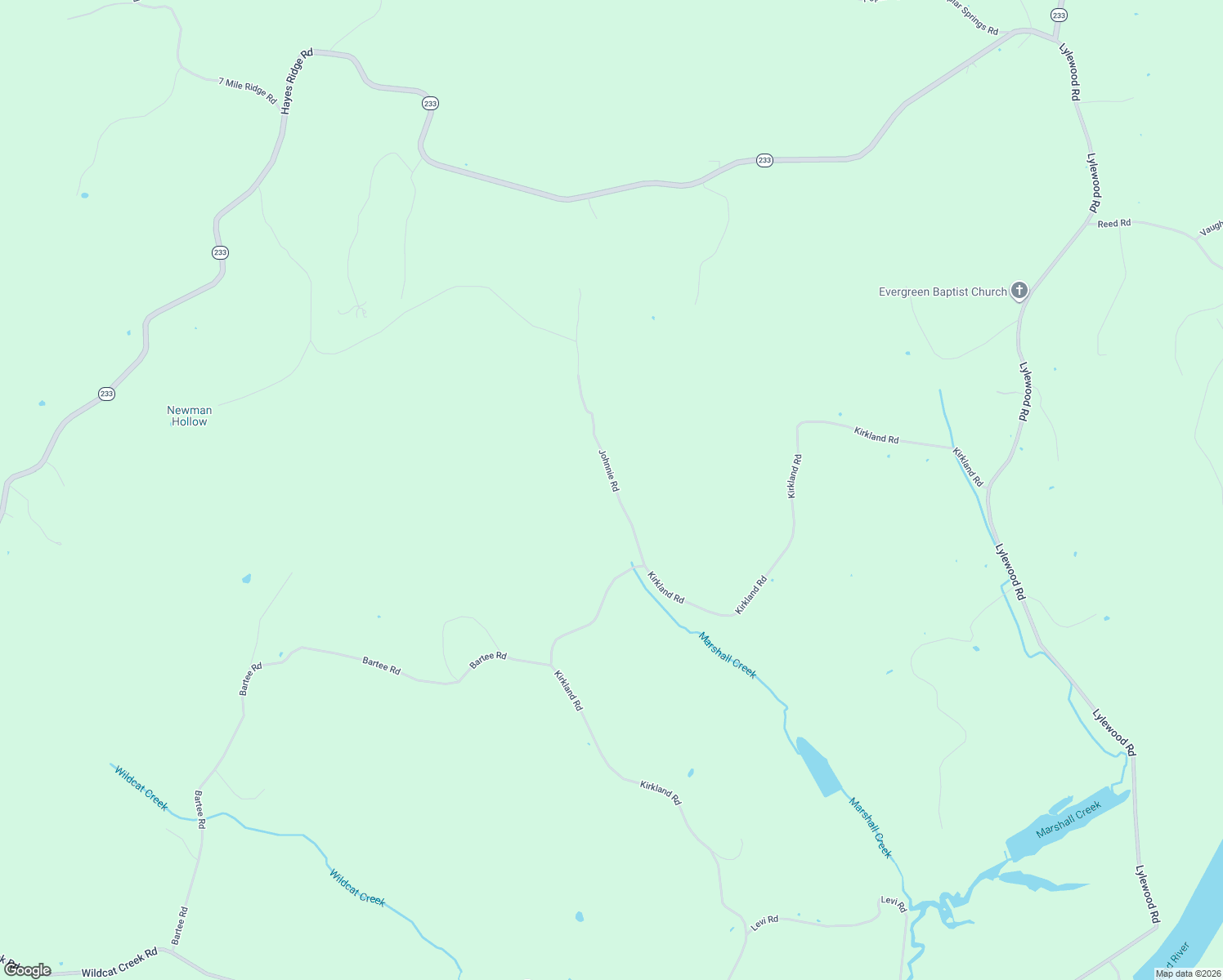 map of restaurants, bars, coffee shops, grocery stores, and more near 5267 Johnnie Road in Indian Mound