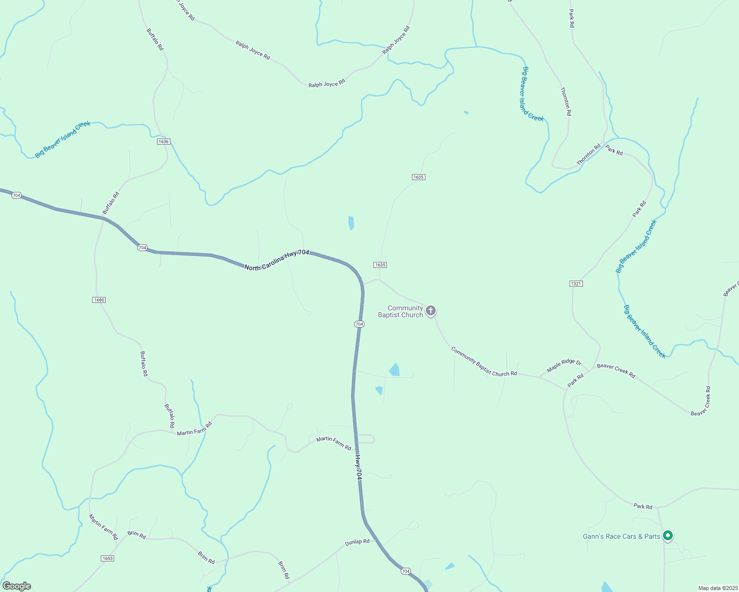 map of restaurants, bars, coffee shops, grocery stores, and more near 8846 North Carolina 704 in Madison