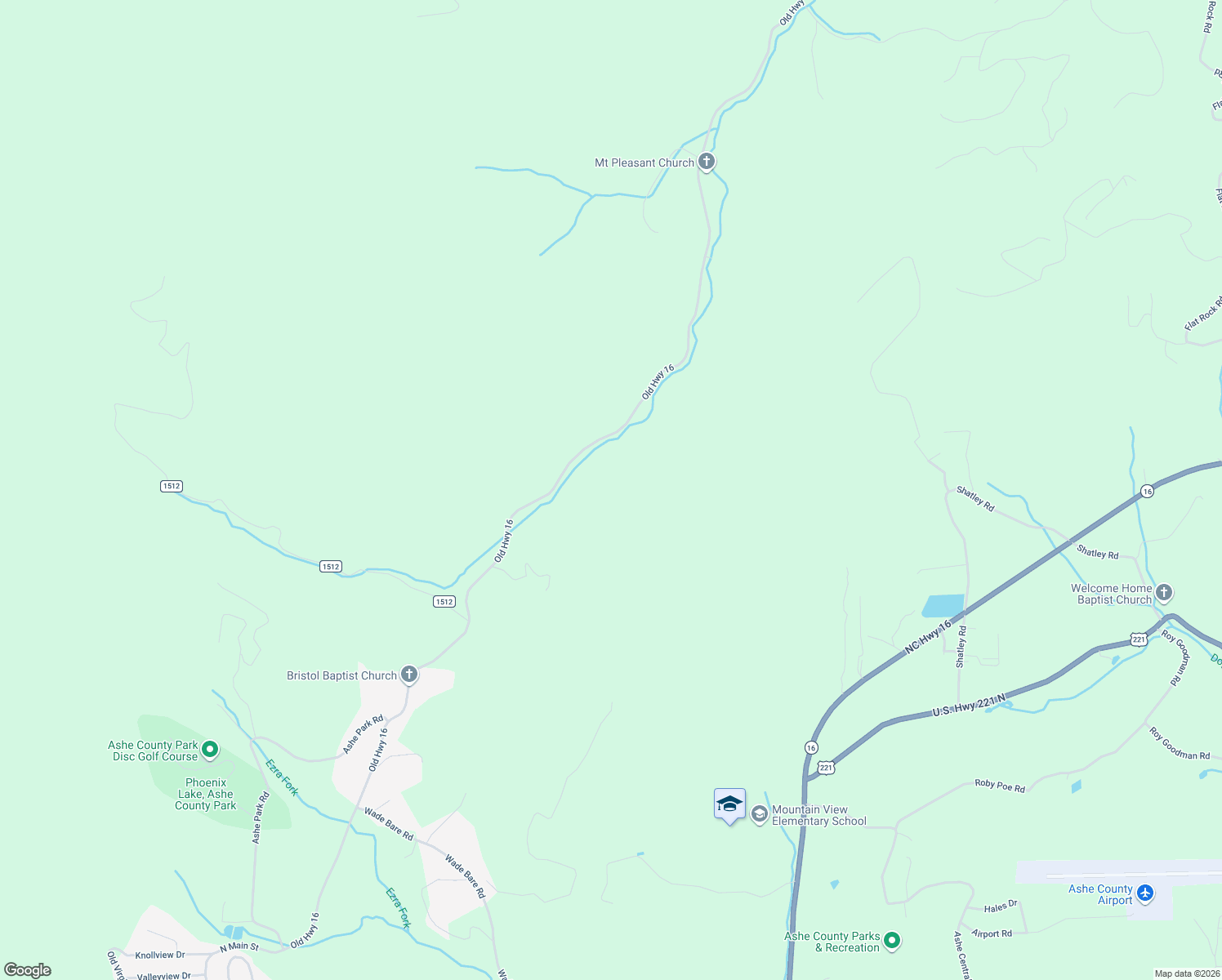map of restaurants, bars, coffee shops, grocery stores, and more near 2634 Old Highway 16 in Lansing