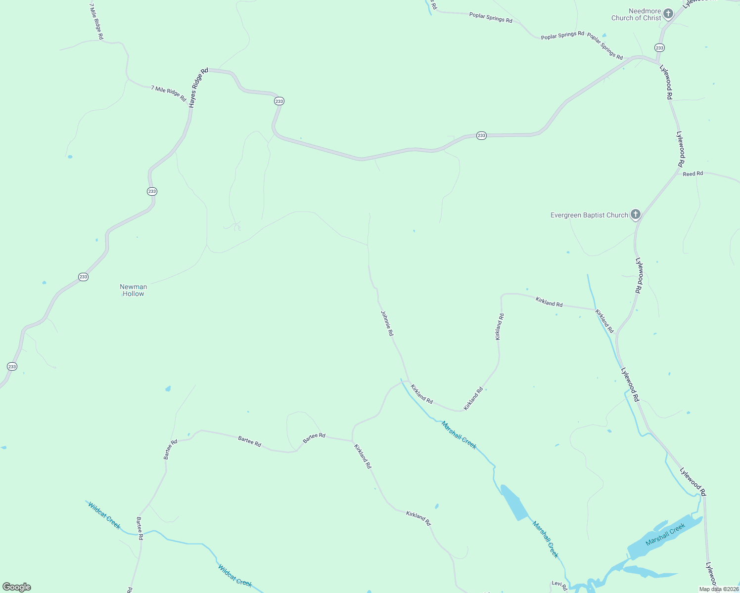 map of restaurants, bars, coffee shops, grocery stores, and more near 5267 Johnnie Road in Indian Mound