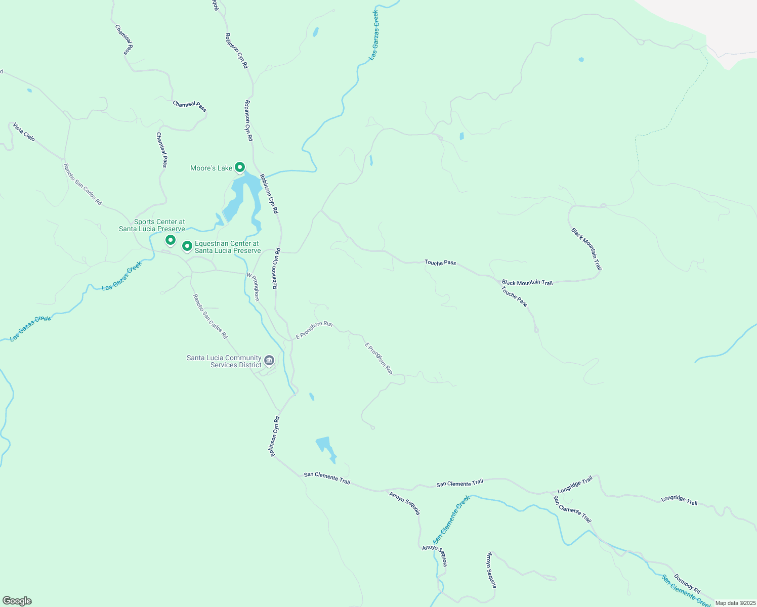 map of restaurants, bars, coffee shops, grocery stores, and more near 21 East Pronghorn Run in Carmel