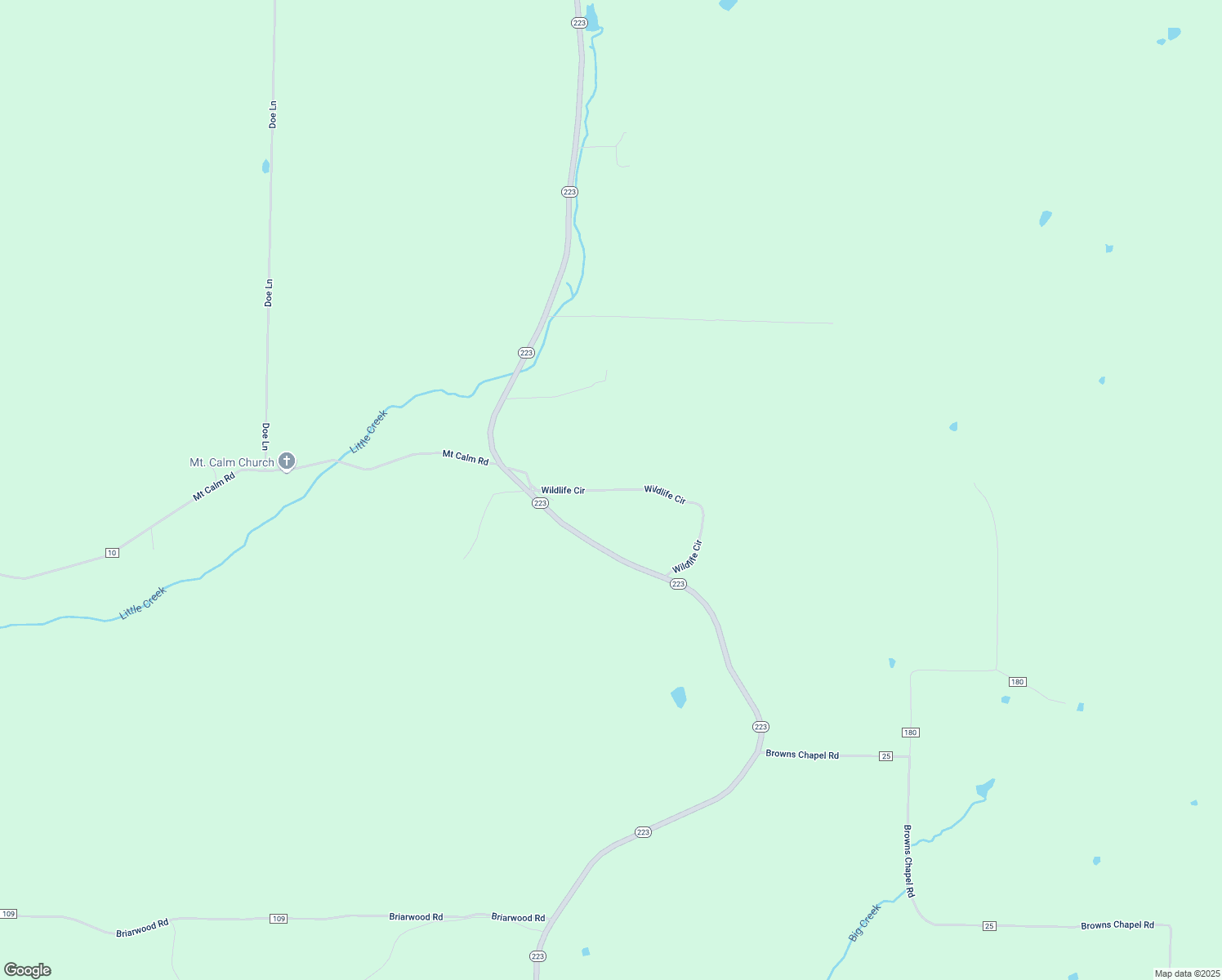map of restaurants, bars, coffee shops, grocery stores, and more near 236 Wildlife Circle in Viola