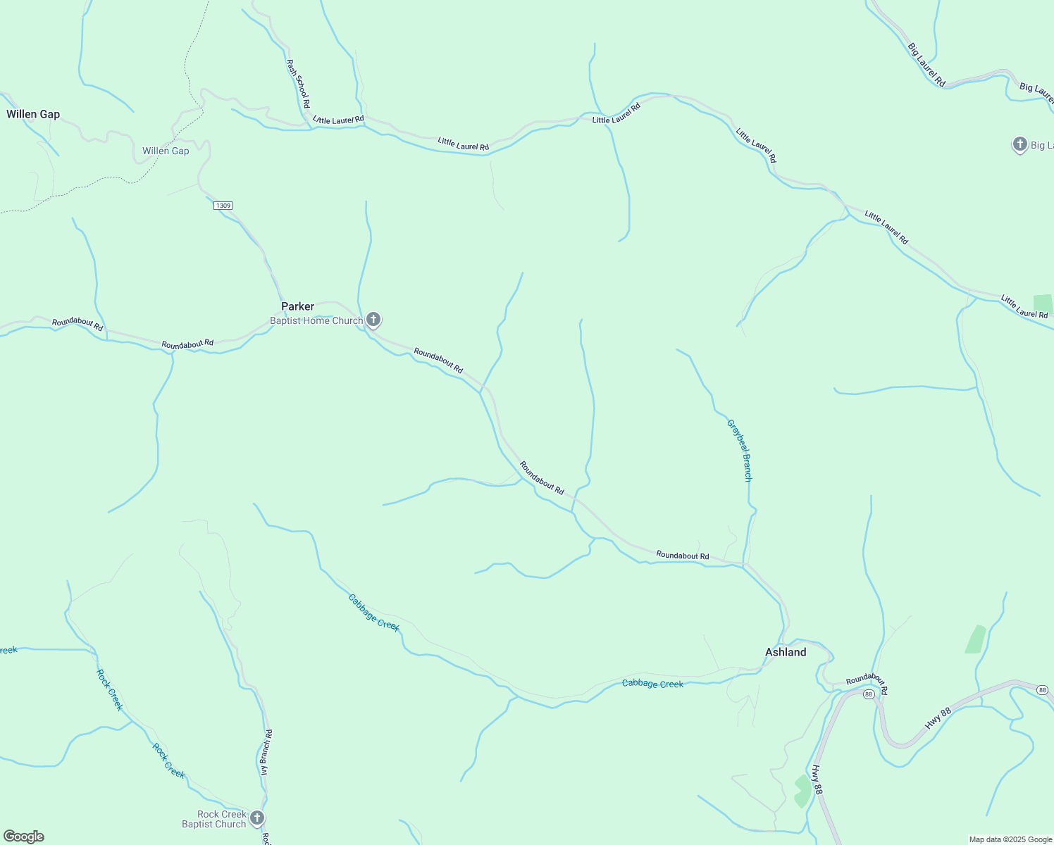 map of restaurants, bars, coffee shops, grocery stores, and more near 1992 Roundabout Road in Creston