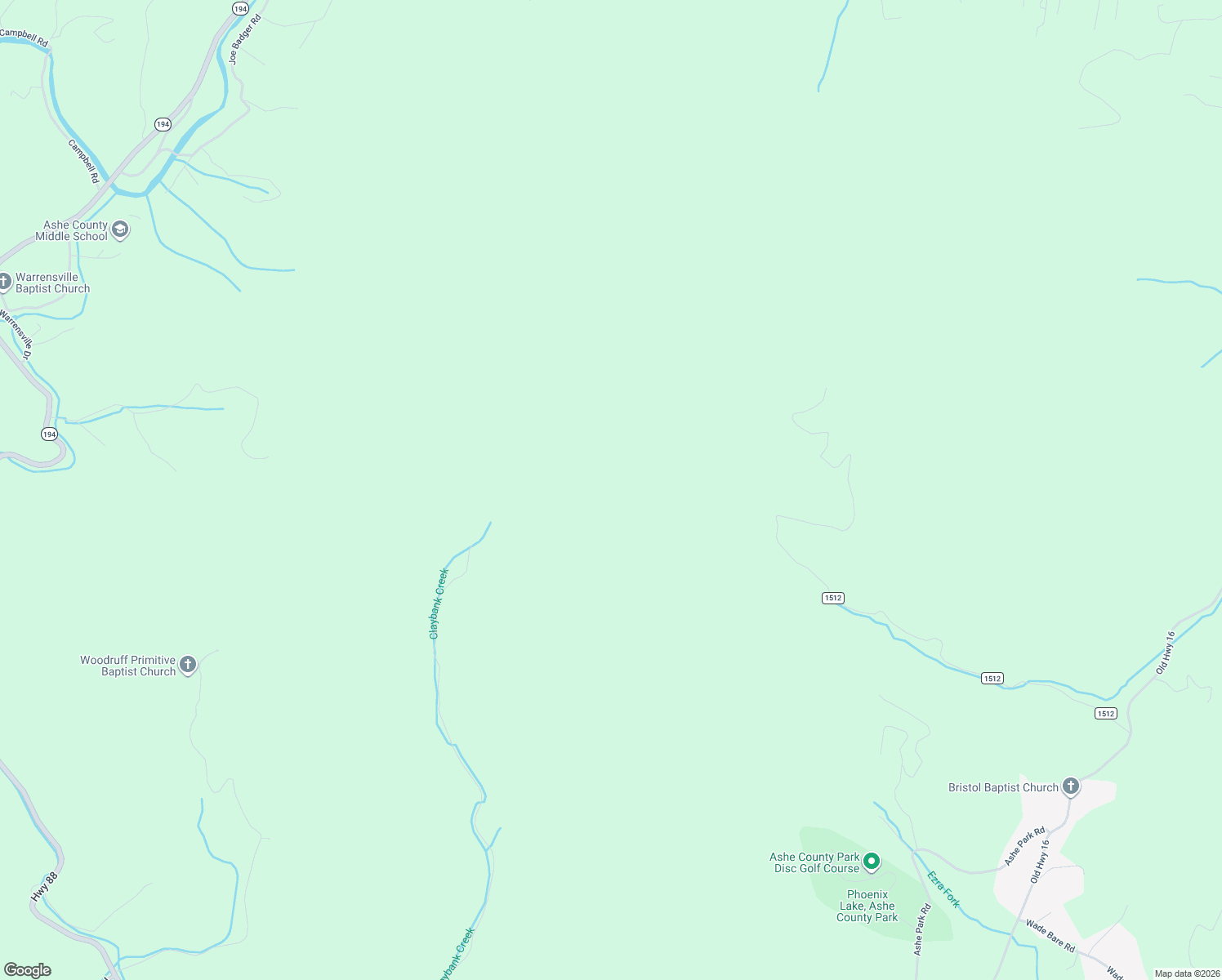 map of restaurants, bars, coffee shops, grocery stores, and more near 1697 Claybank Road in West Jefferson