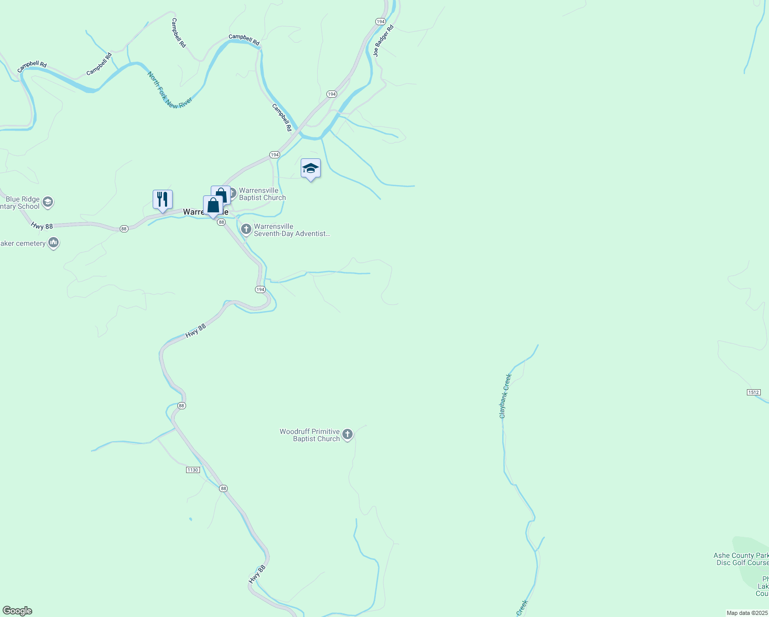 map of restaurants, bars, coffee shops, grocery stores, and more near 986 Stanley Rd in Warrensville