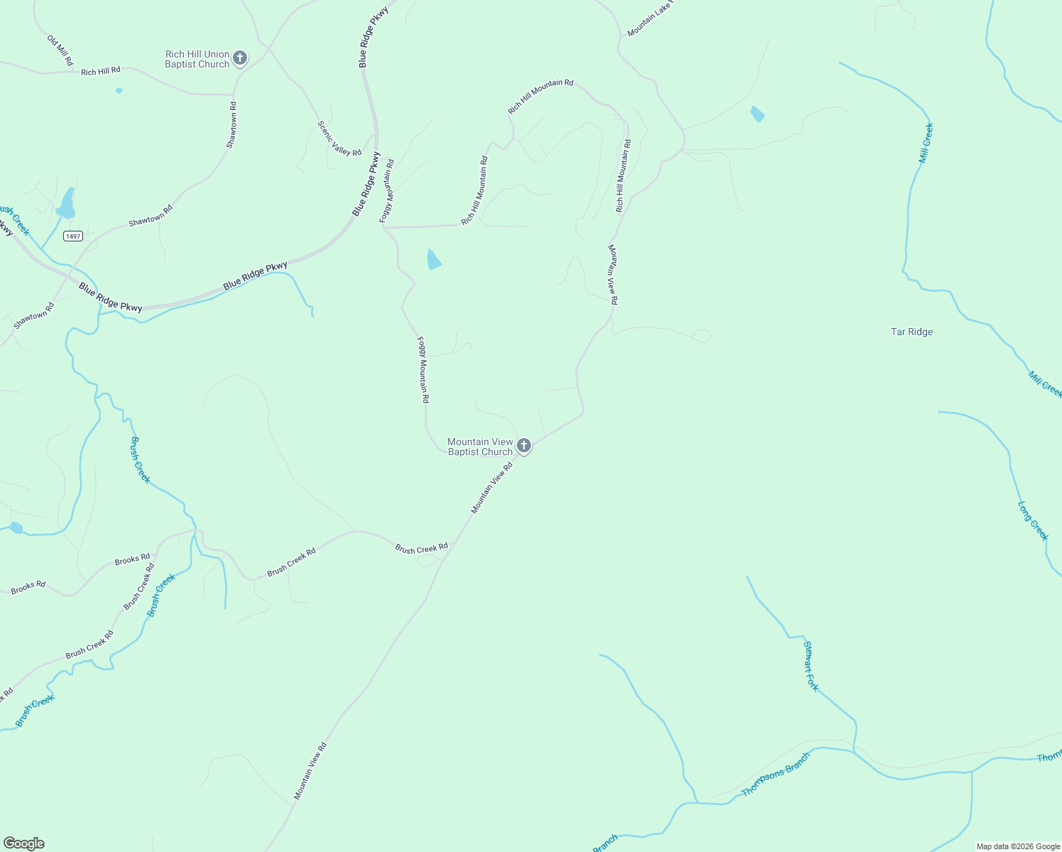 map of restaurants, bars, coffee shops, grocery stores, and more near 22 Josephs Lane in Glade Valley