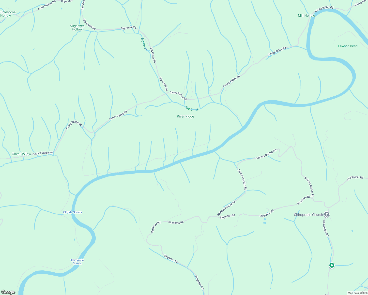 map of restaurants, bars, coffee shops, grocery stores, and more near 676 Manning Road in Sneedville