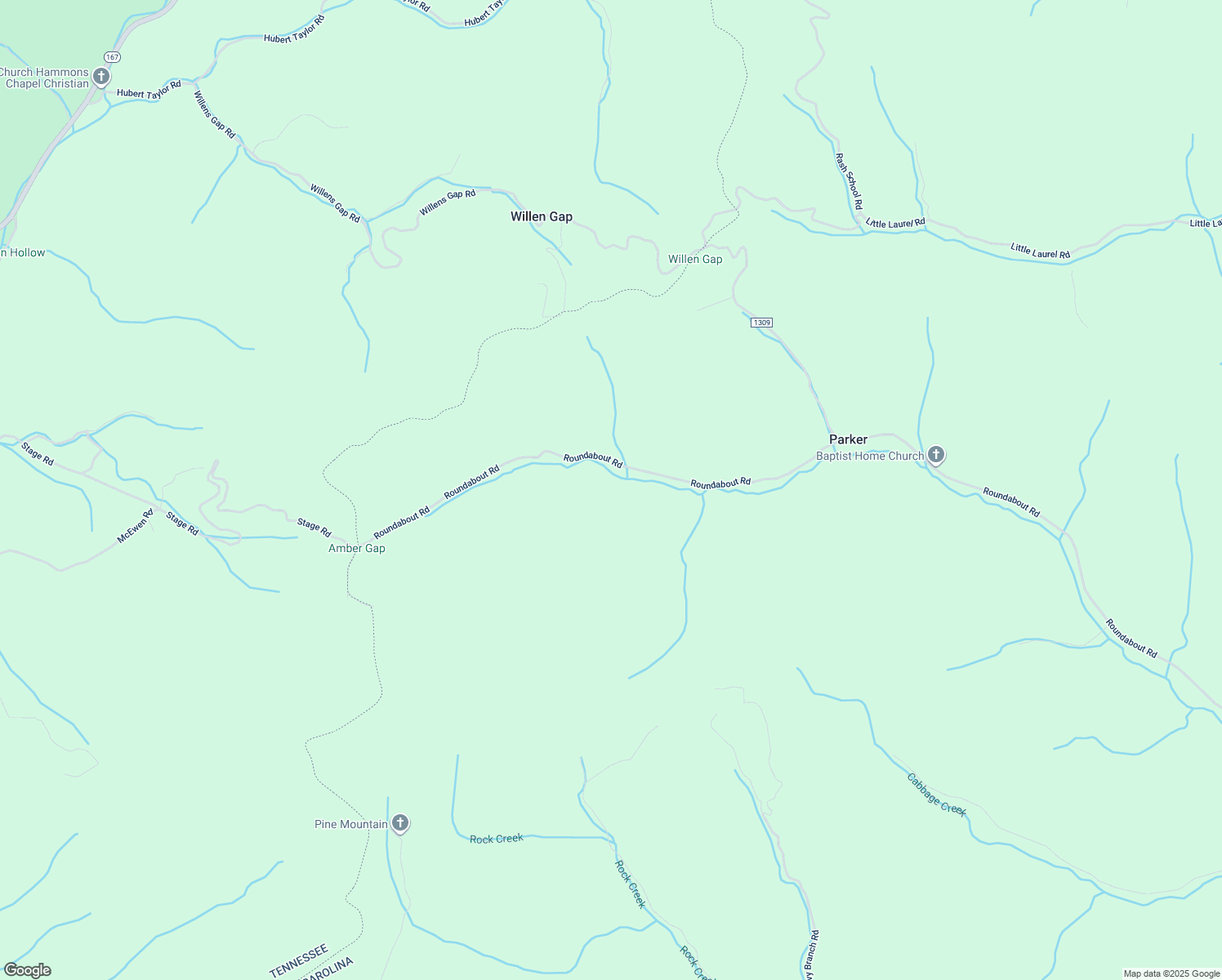 map of restaurants, bars, coffee shops, grocery stores, and more near 3457 Roundabout Road in Creston