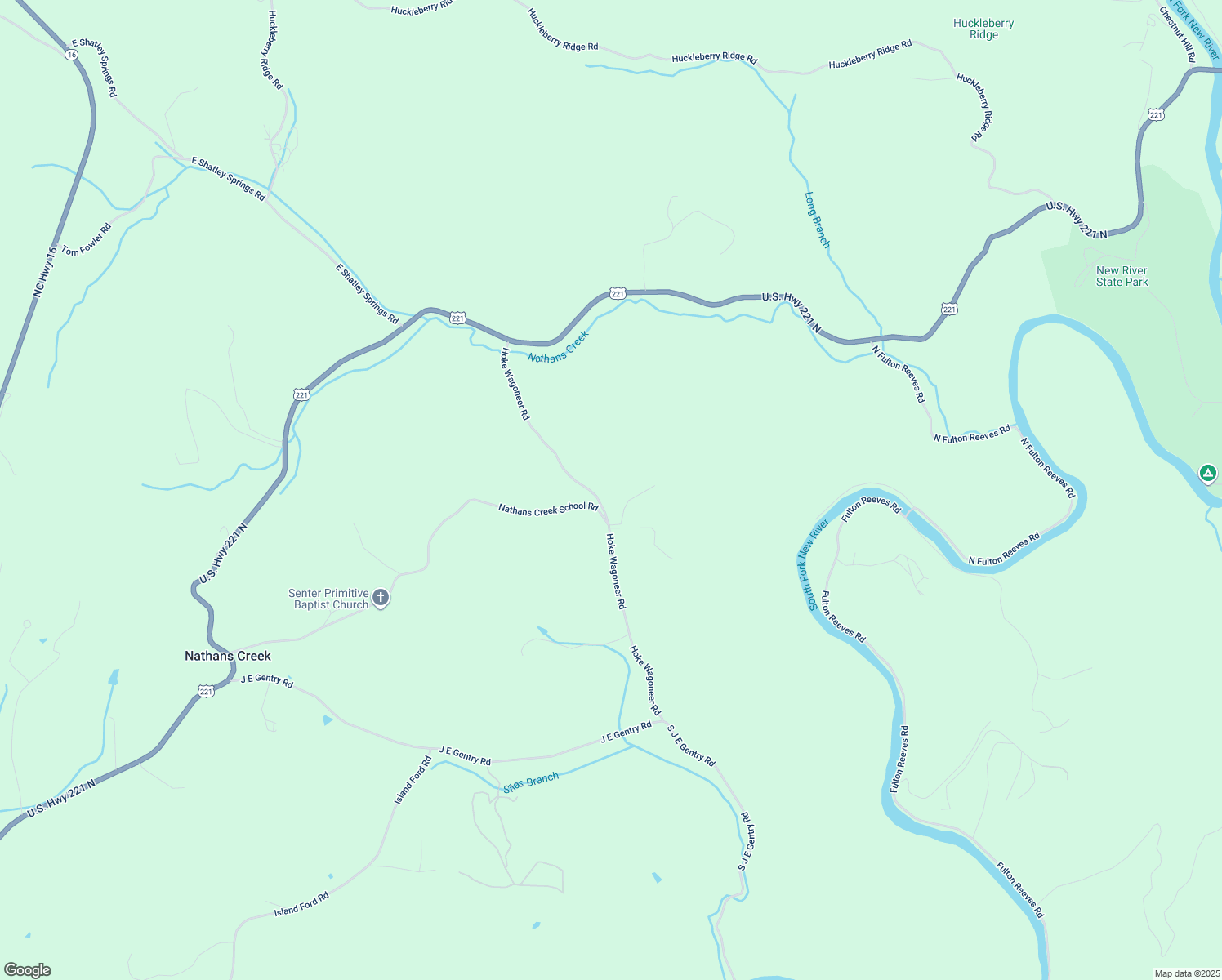 map of restaurants, bars, coffee shops, grocery stores, and more near 745 Hoke Wagoner Road in Crumpler
