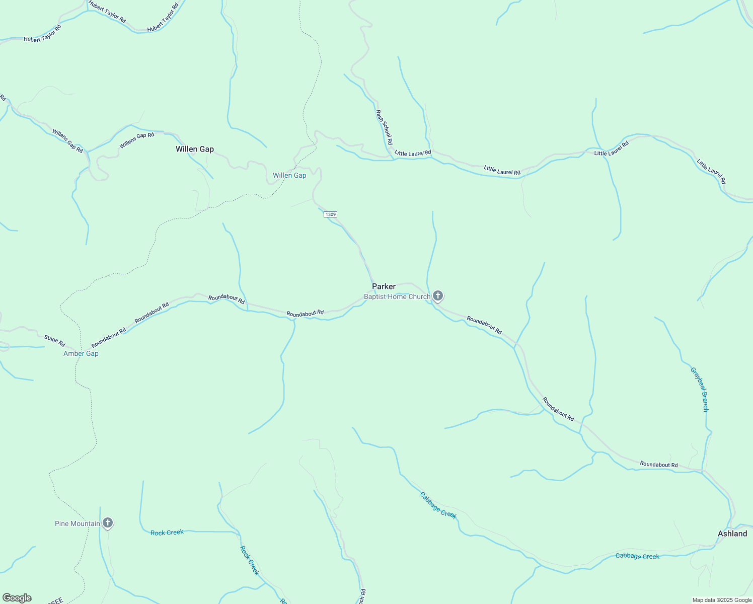 map of restaurants, bars, coffee shops, grocery stores, and more near 2811 Roundabout Road in Creston