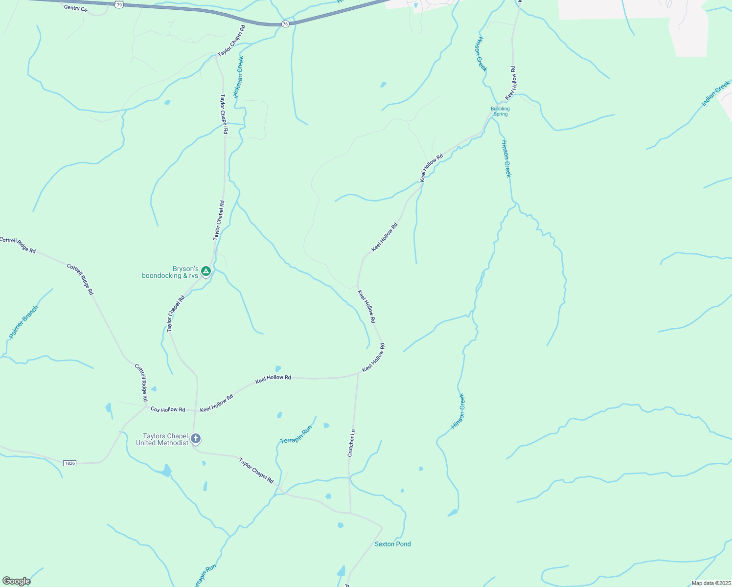 map of restaurants, bars, coffee shops, grocery stores, and more near 525 Keel Hollow Road in Dover