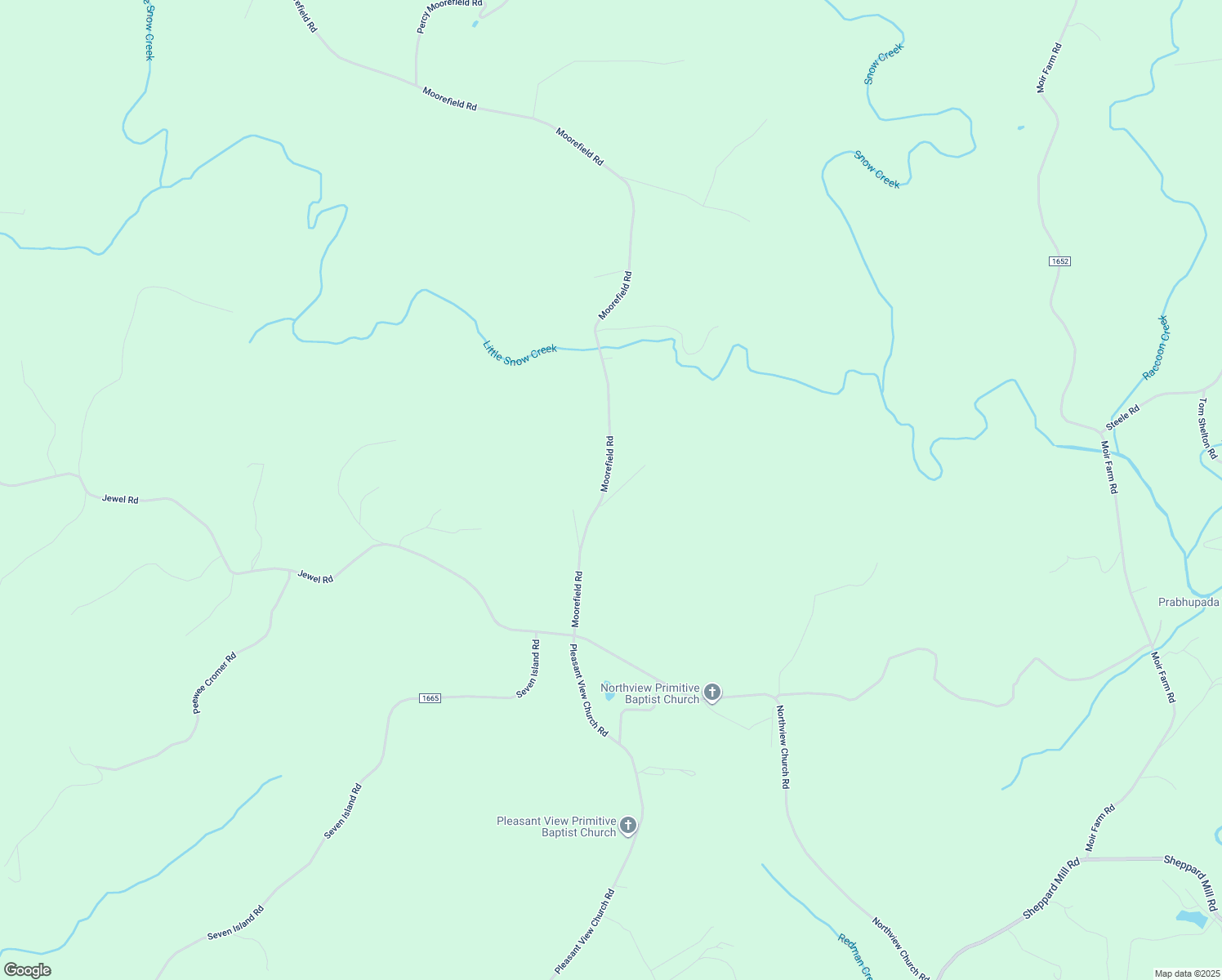 map of restaurants, bars, coffee shops, grocery stores, and more near 1025 Snow Creek Road in Danbury
