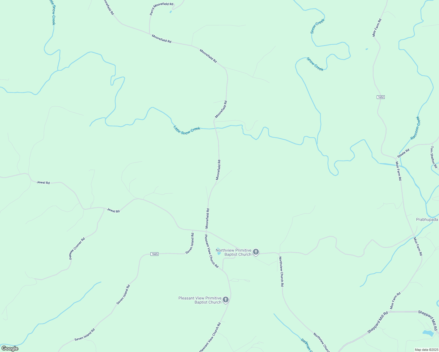 map of restaurants, bars, coffee shops, grocery stores, and more near 1025 Snow Creek Road in Danbury