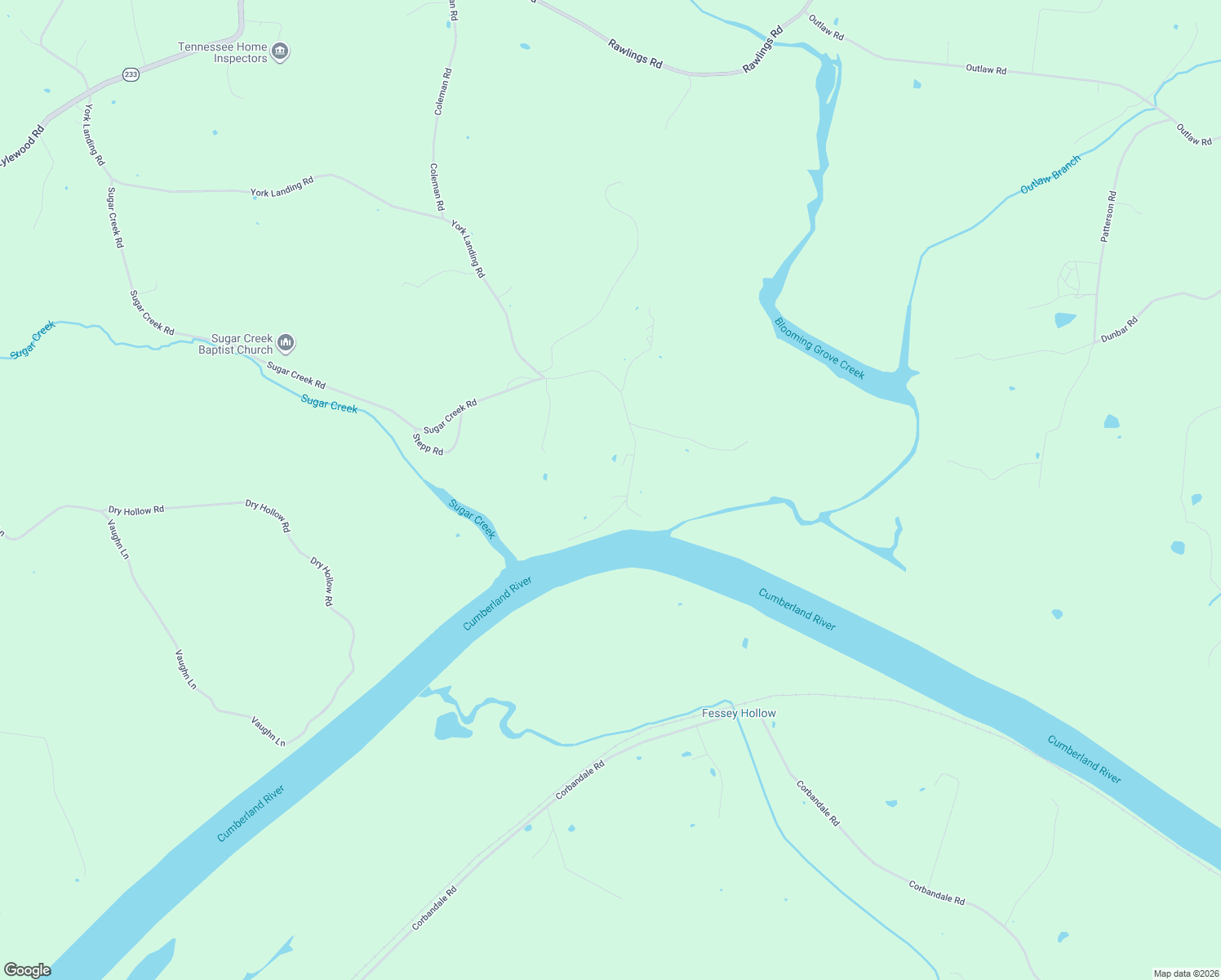 map of restaurants, bars, coffee shops, grocery stores, and more near 4630 York Landing Road in Woodlawn