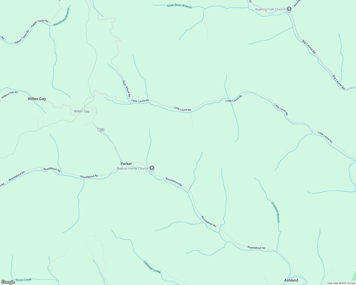 map of restaurants, bars, coffee shops, grocery stores, and more near 2250 Roundabout Road in Creston