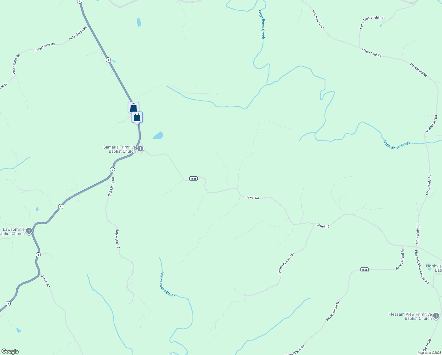 map of restaurants, bars, coffee shops, grocery stores, and more near 1501 Jewel Road in Danbury