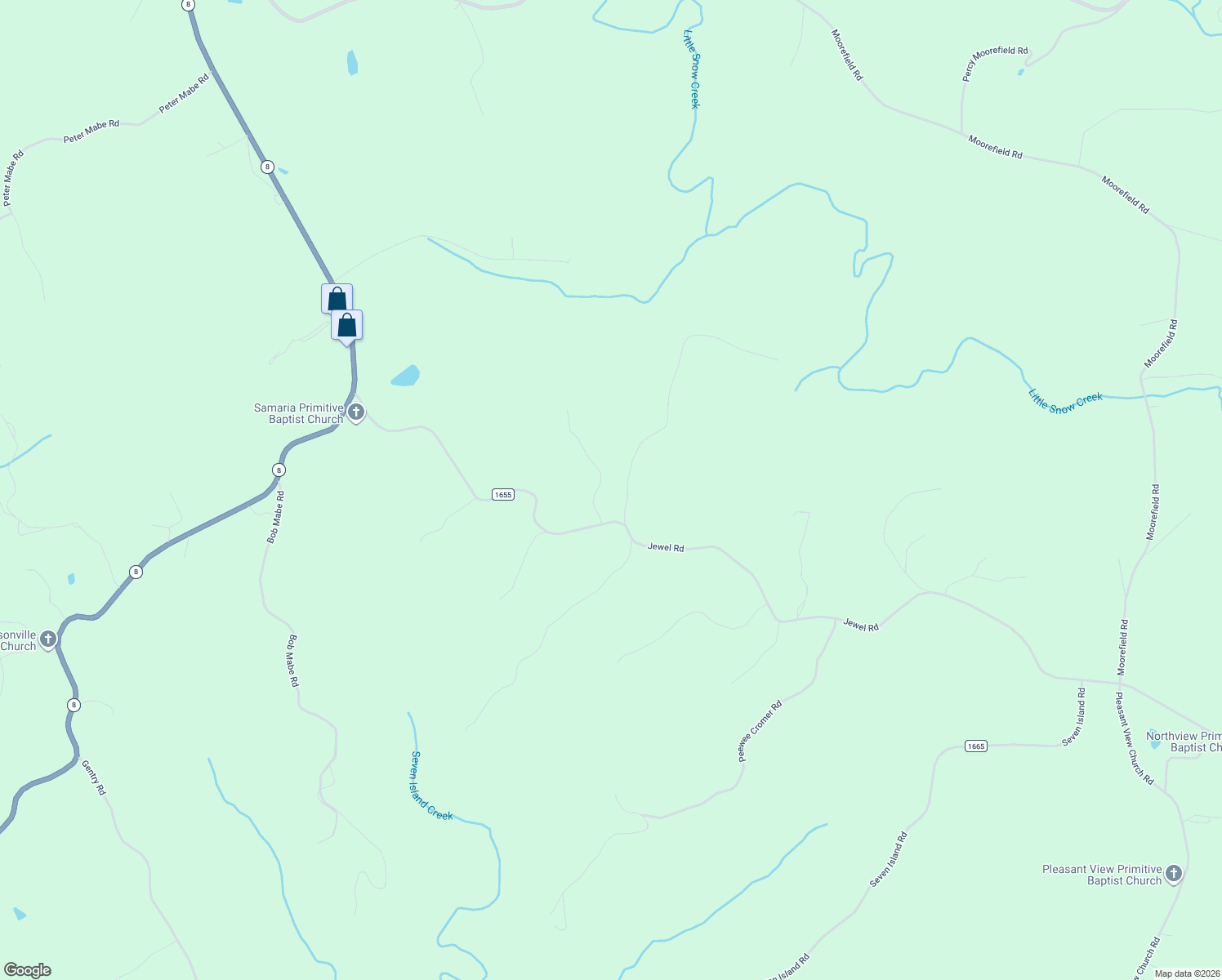 map of restaurants, bars, coffee shops, grocery stores, and more near 1501 Jewel Road in Danbury