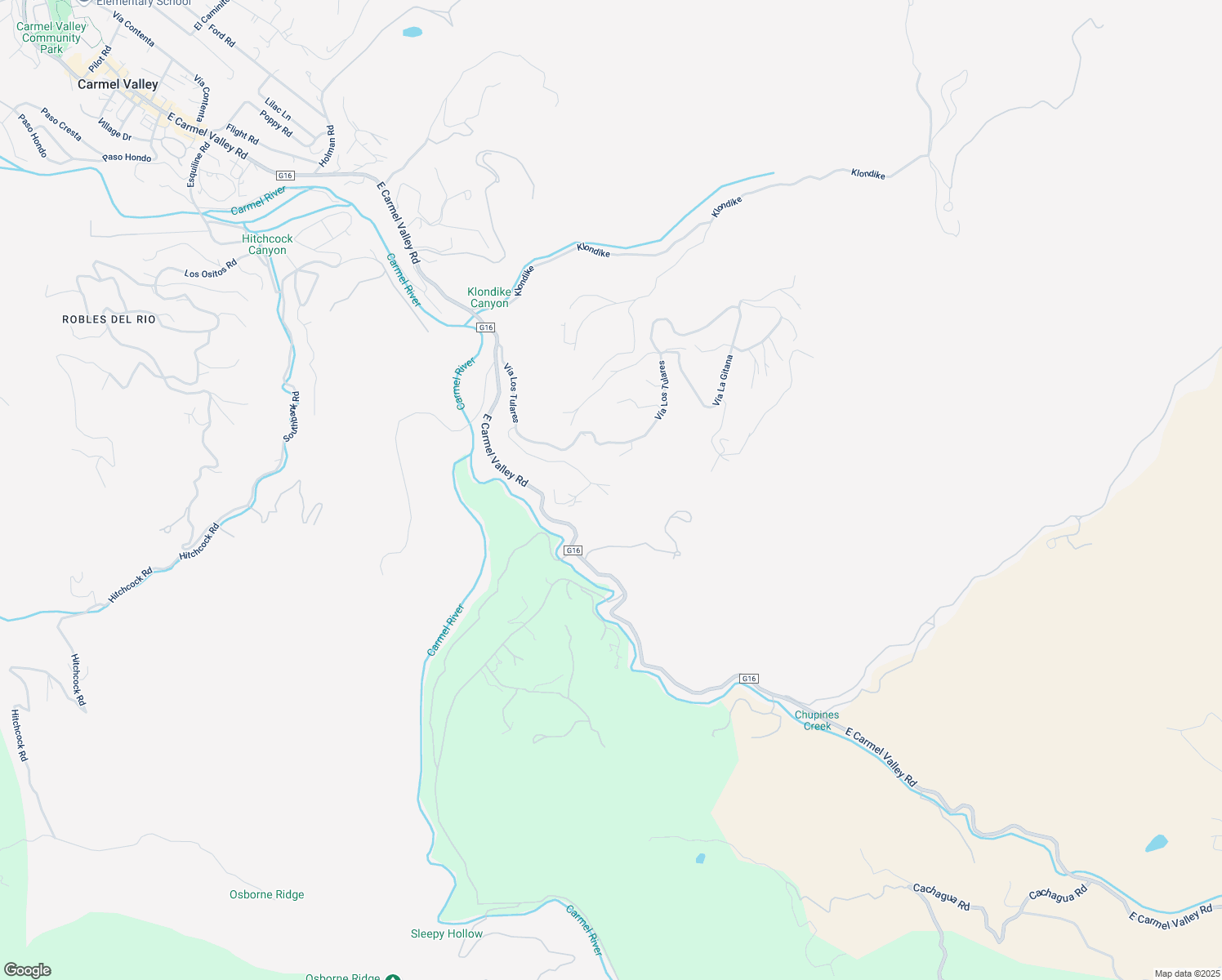 map of restaurants, bars, coffee shops, grocery stores, and more near 233 Vista Verde in Carmel Valley