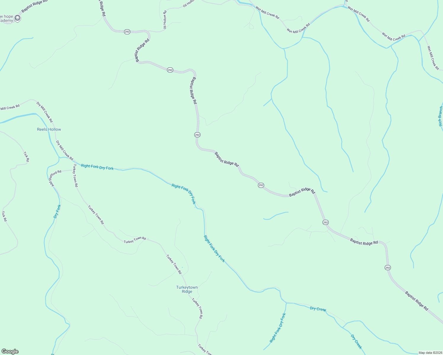 map of restaurants, bars, coffee shops, grocery stores, and more near 4884 Baptist Ridge Road in Hilham