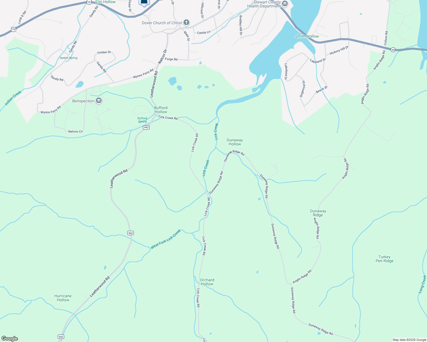map of restaurants, bars, coffee shops, grocery stores, and more near 205 Dunaway Ridge Road in Dover