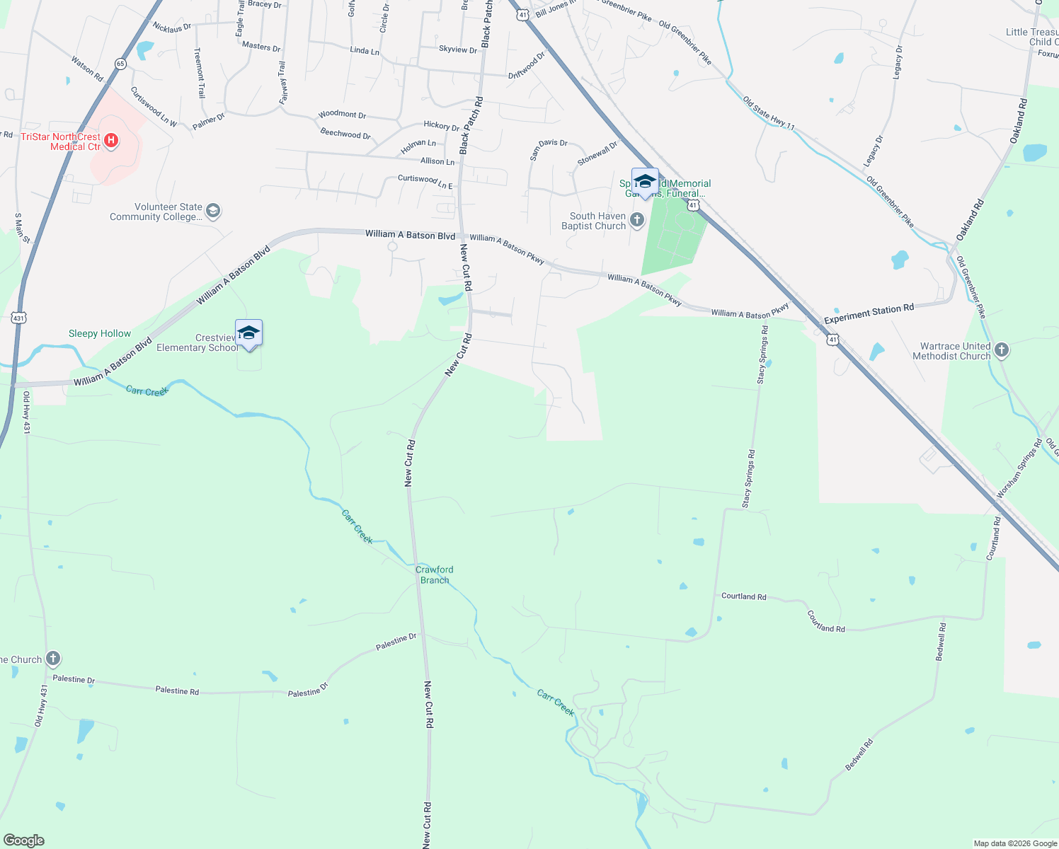map of restaurants, bars, coffee shops, grocery stores, and more near 1320 Southwark Drive in Springfield