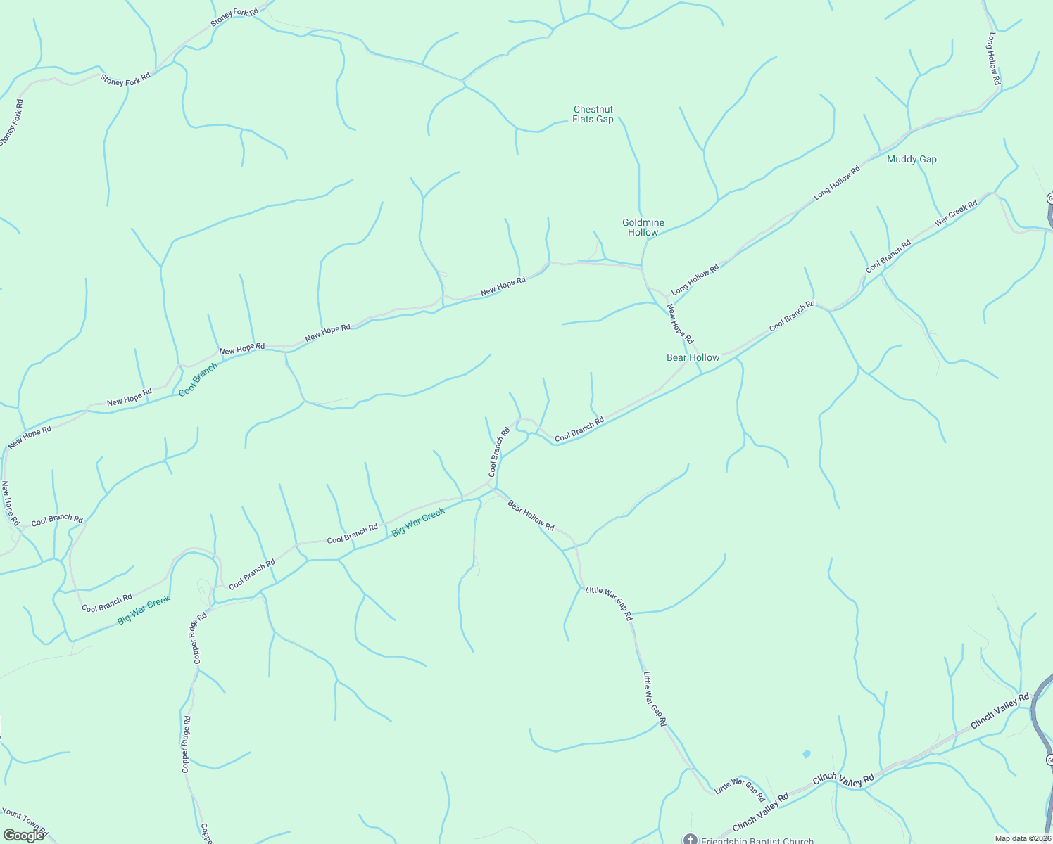 map of restaurants, bars, coffee shops, grocery stores, and more near 4470 Cool Branch Road in Thorn Hill