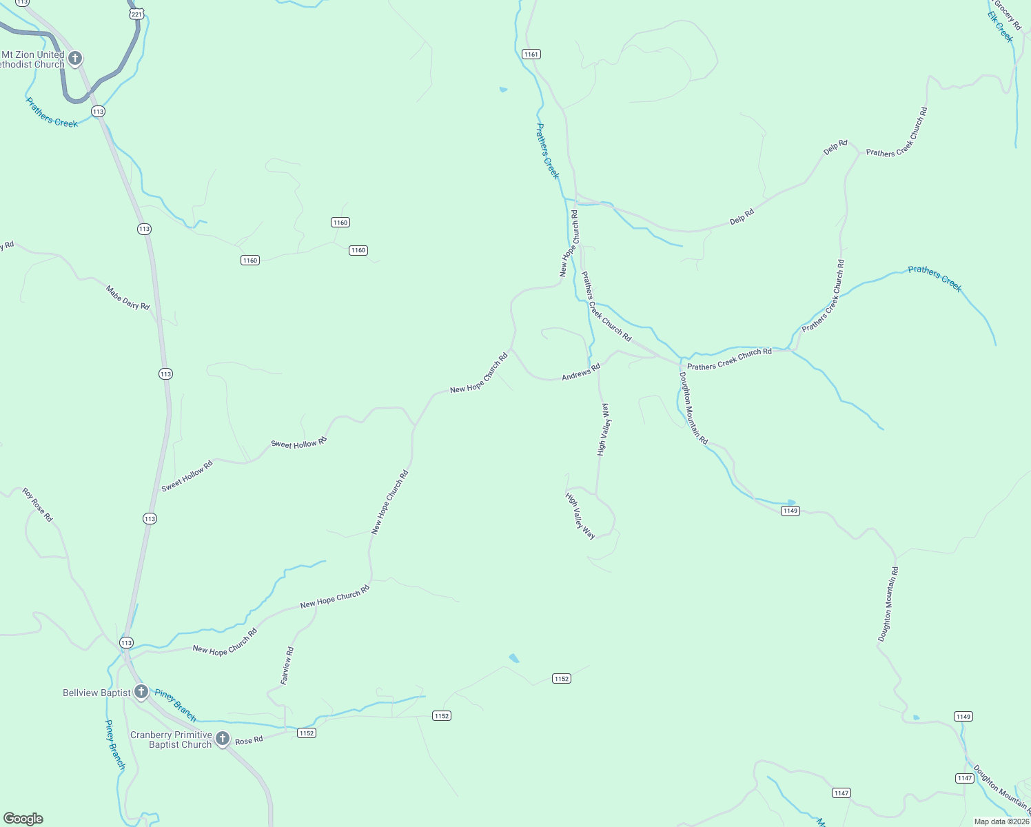 map of restaurants, bars, coffee shops, grocery stores, and more near 4 Andrews Road in Laurel Springs