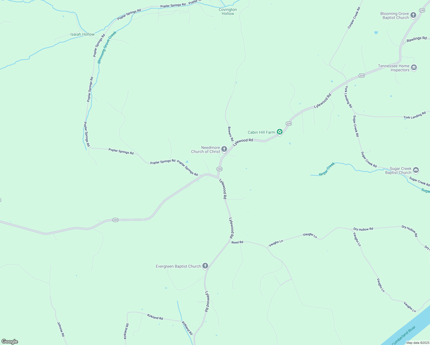 map of restaurants, bars, coffee shops, grocery stores, and more near 3937 Cumberland City Road in Indian Mound