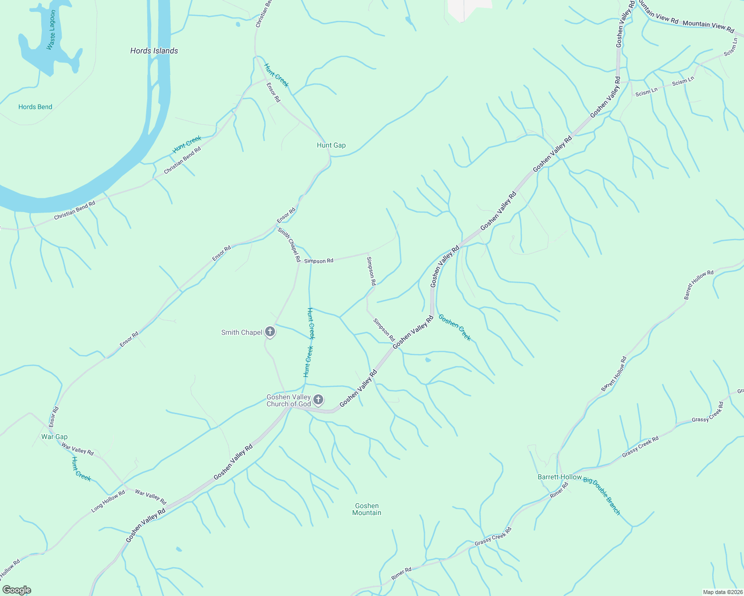 map of restaurants, bars, coffee shops, grocery stores, and more near 132-252 Simpson Road in Church Hill