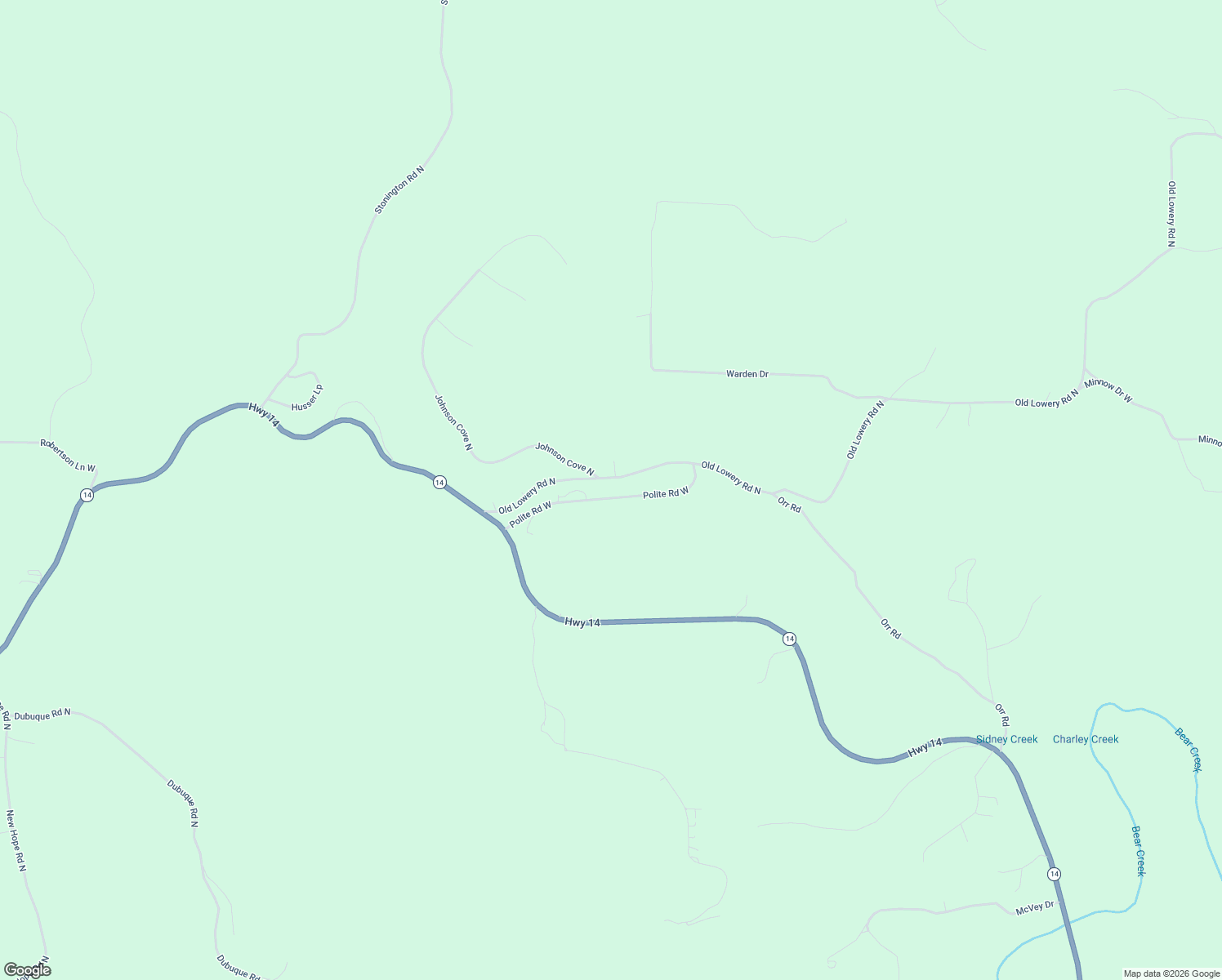 map of restaurants, bars, coffee shops, grocery stores, and more near 4910 Polite Road West in Omaha