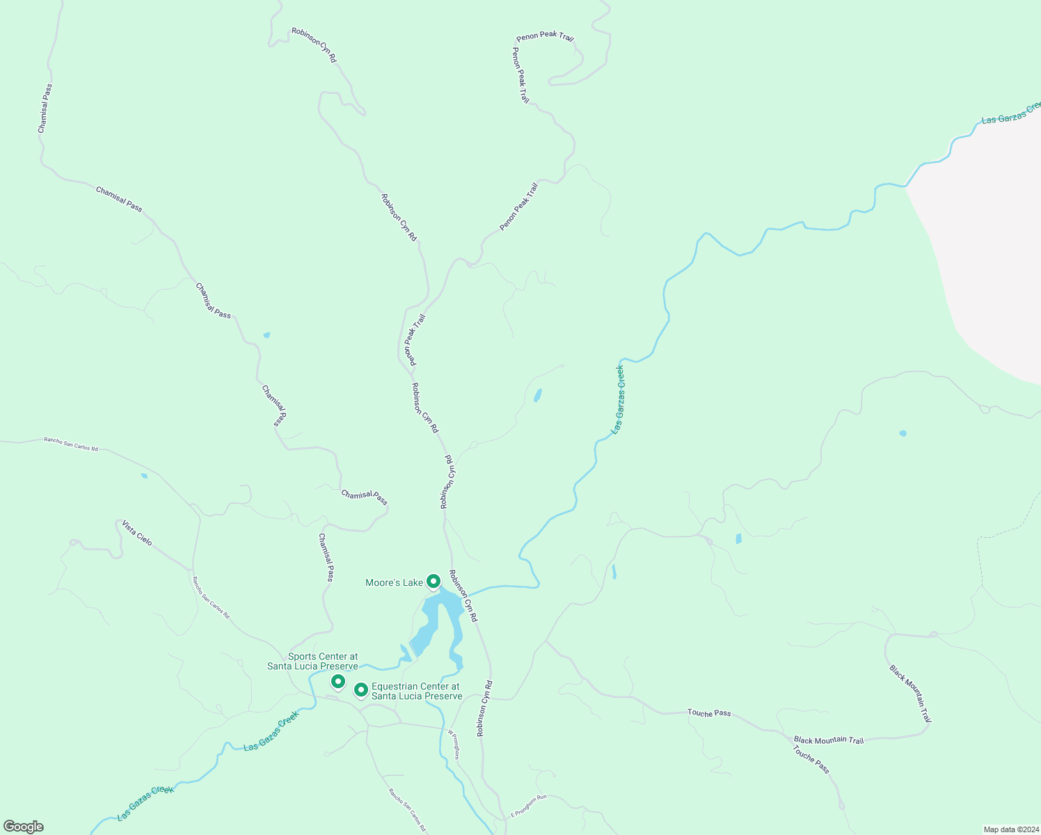 map of restaurants, bars, coffee shops, grocery stores, and more near 3 Ohlone Trce in Carmel-by-the-Sea
