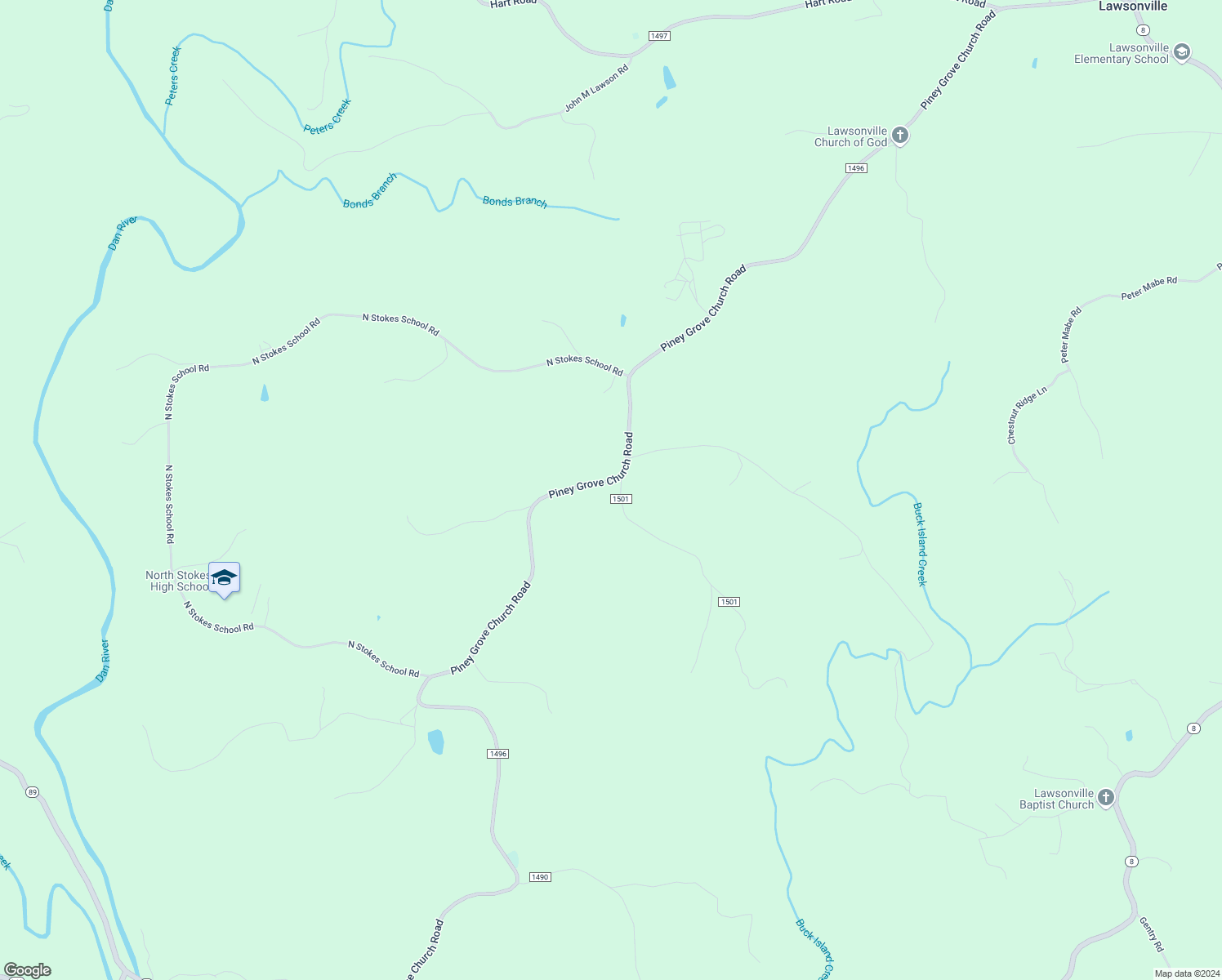 map of restaurants, bars, coffee shops, grocery stores, and more near 1022 Ellis Lawson Road in Danbury